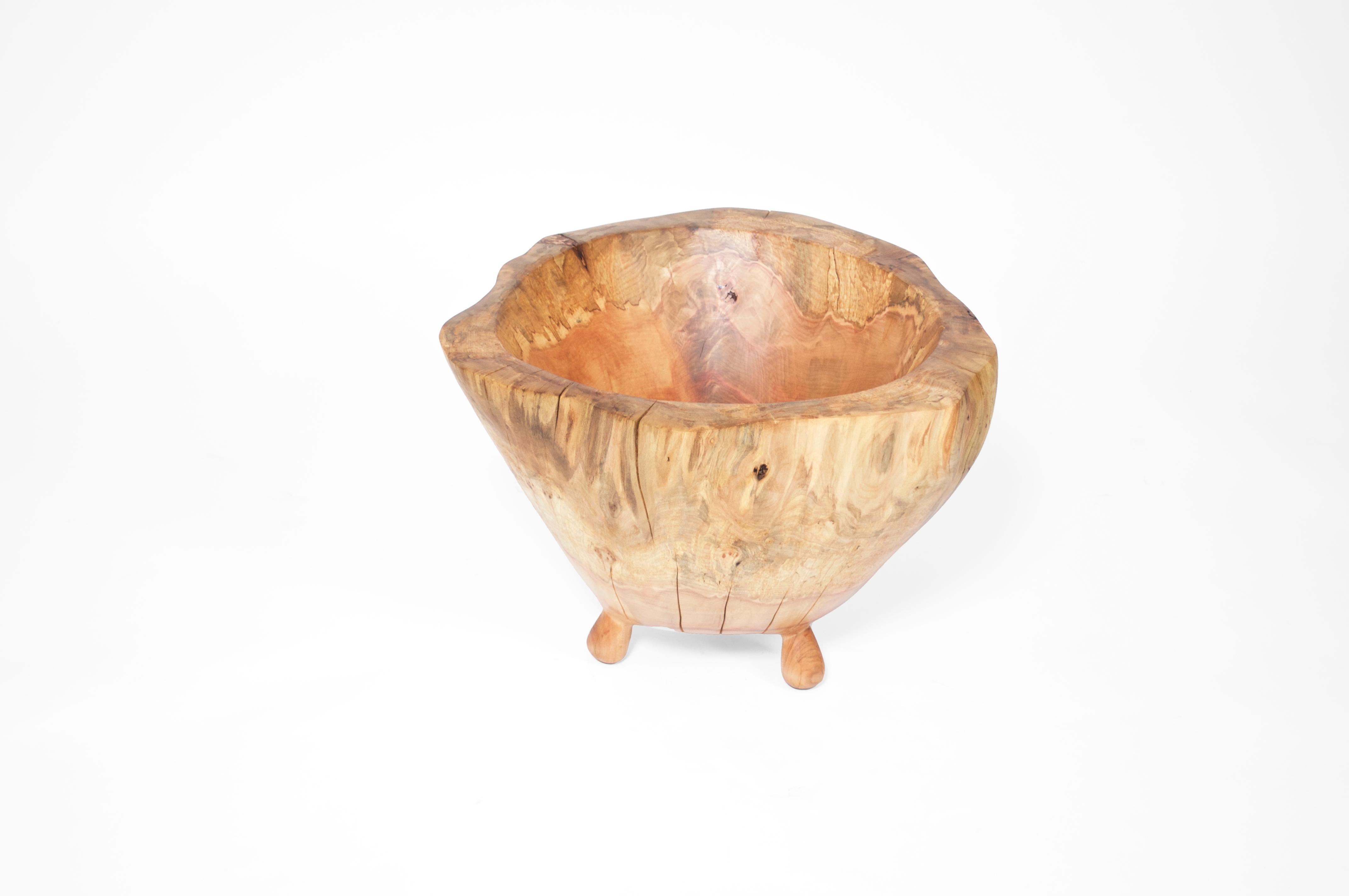 Altro V1315 Vaso in Oak Wood naturale di Jörg Pietschmann in vendita