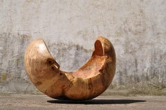 V1346 Vaso in Wood Wood naturale di Jörg Pietschmann