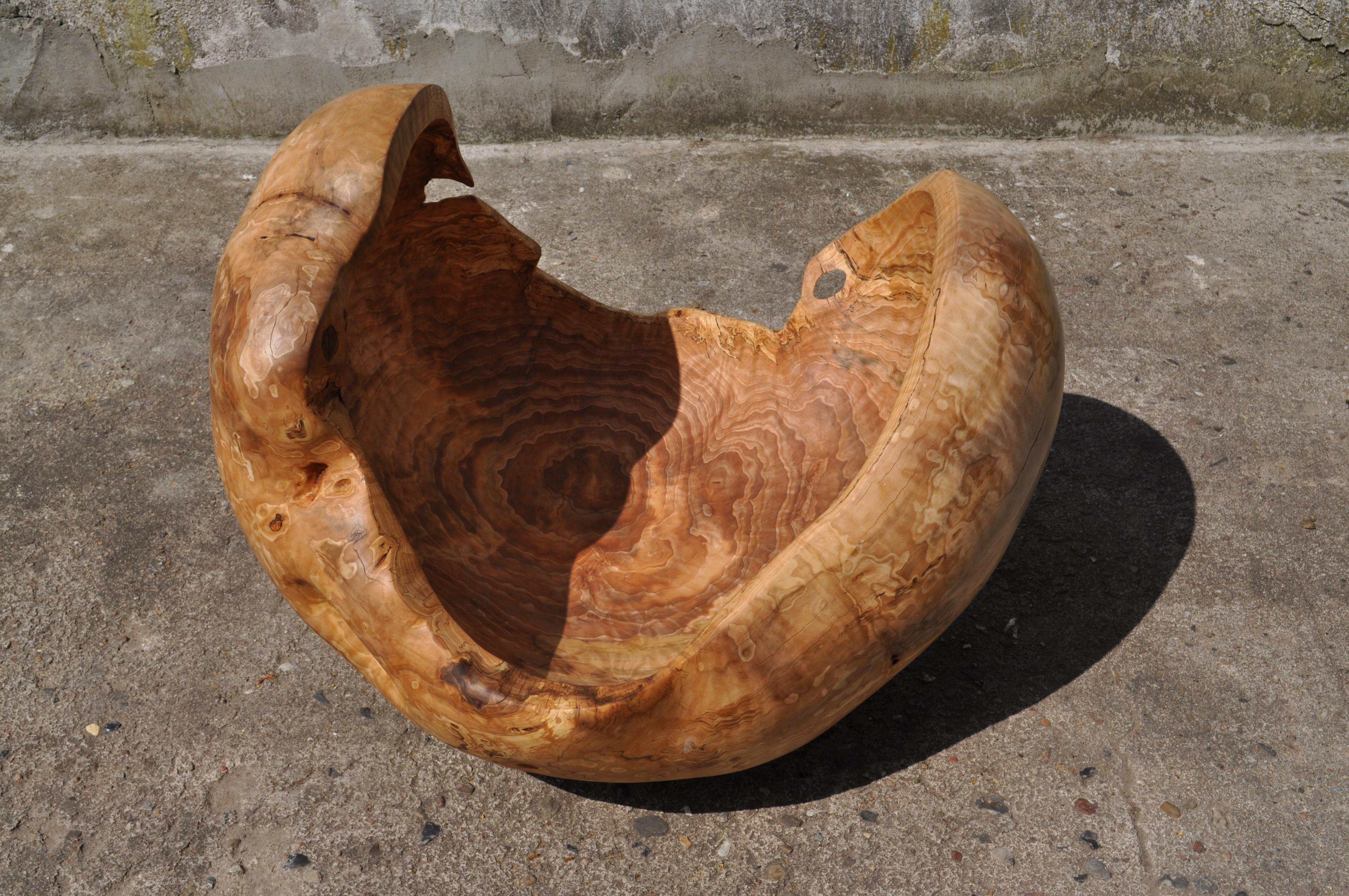 Other V1346 Vessel in Natural Beech Wood by Jörg Pietschmann For Sale