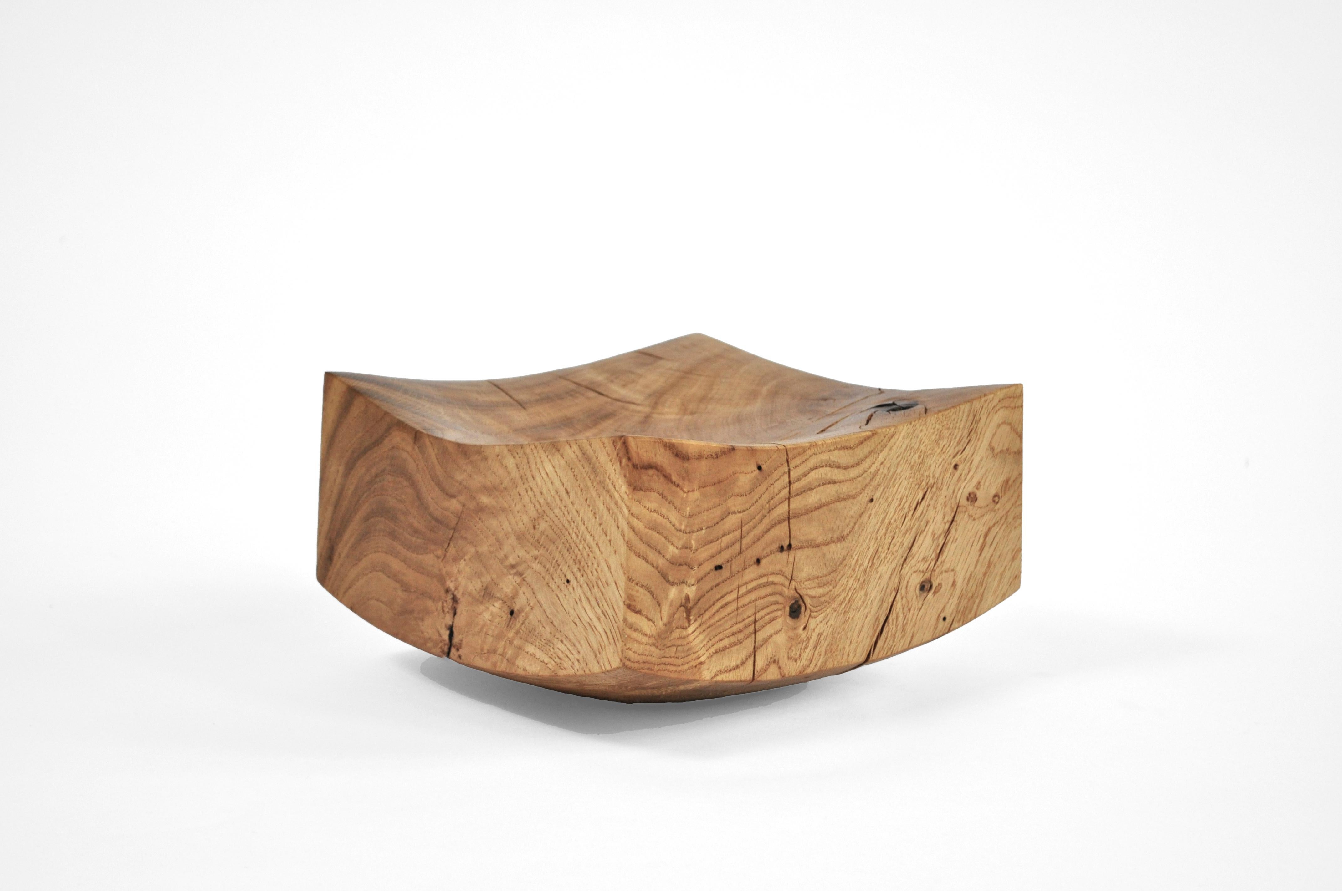 V1719 Recipiente de madera de roble natural by Jörg Pietschmann Otro en venta