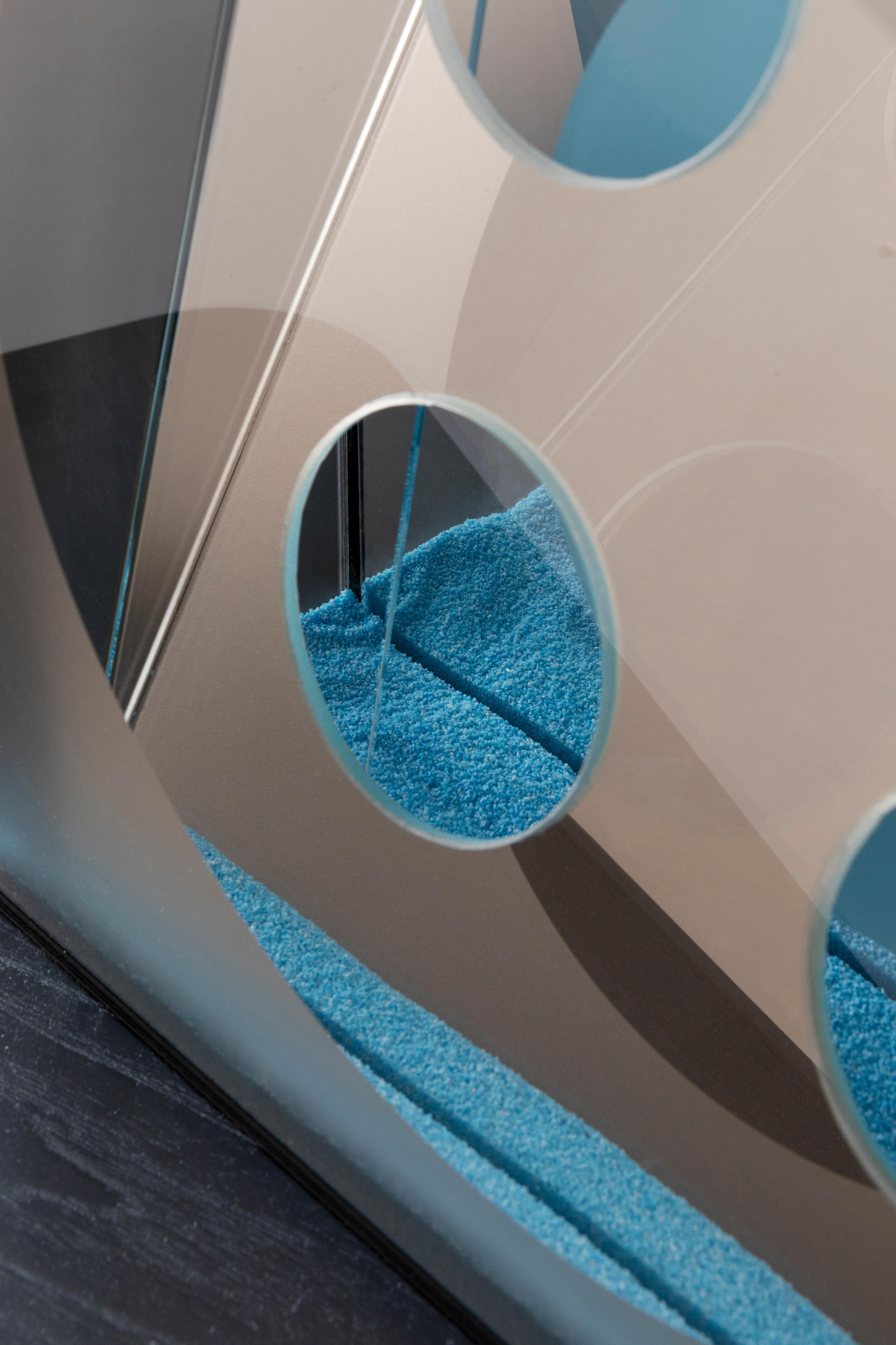 Italian V2 Vetrinette Mirror in vendita
