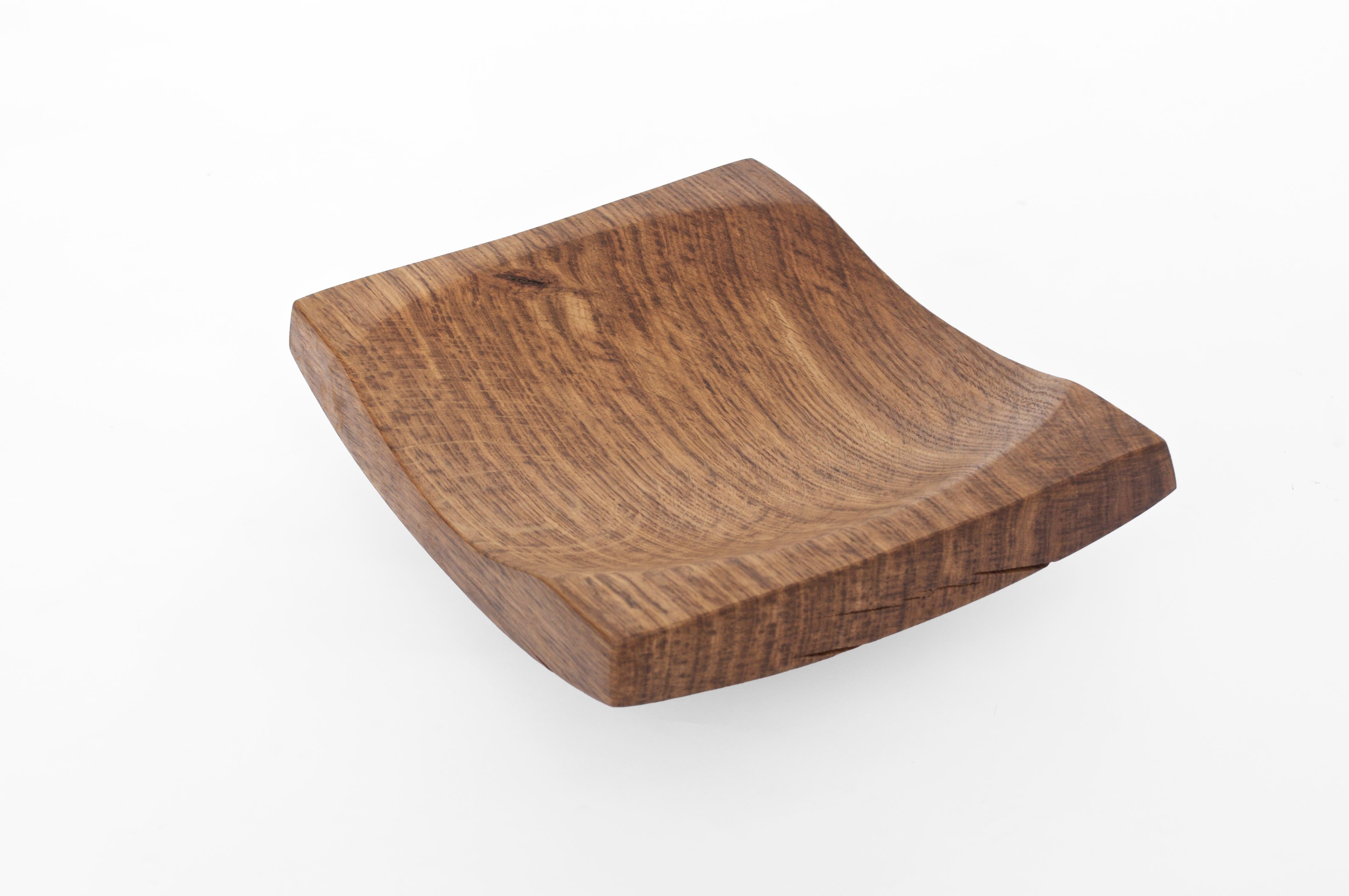 V21014 Vaso in Wood Oak Wood di Jörg Pietschmann in vendita 4