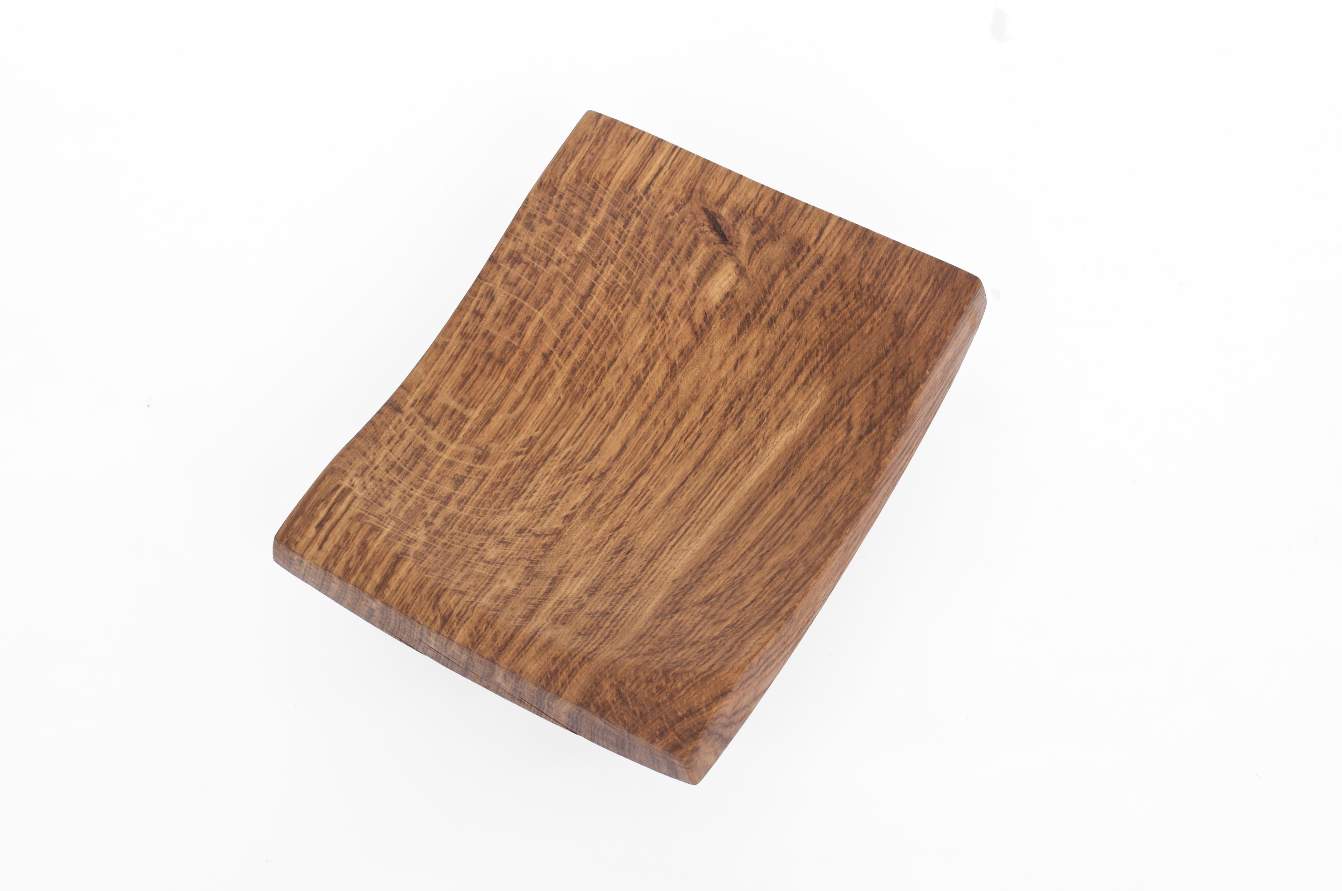 V21014 Vaso in Wood Oak Wood di Jörg Pietschmann in vendita 1