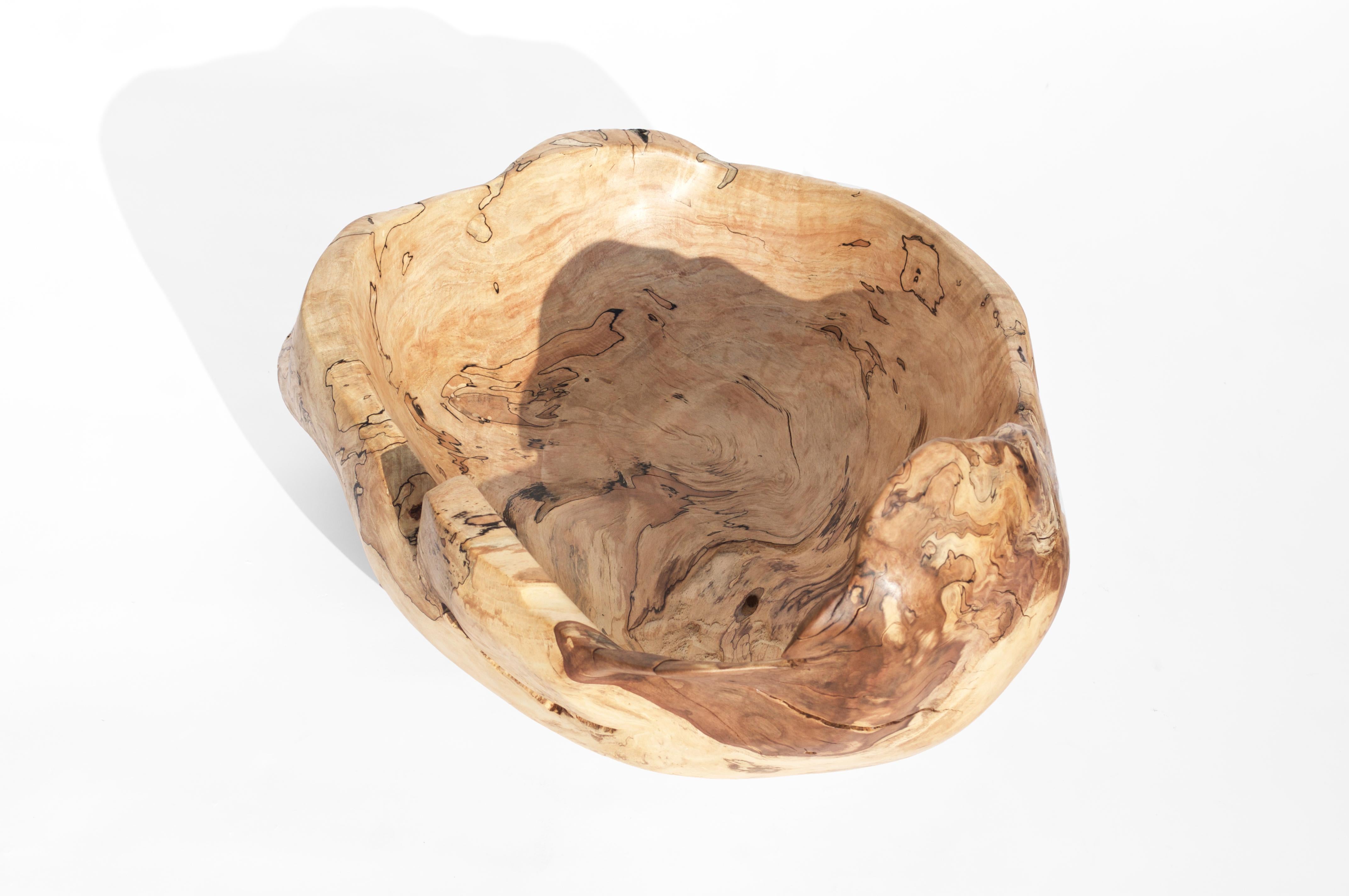 V21034 Vessel in Natural Beech Wood by Jörg Pietschmann For Sale 5