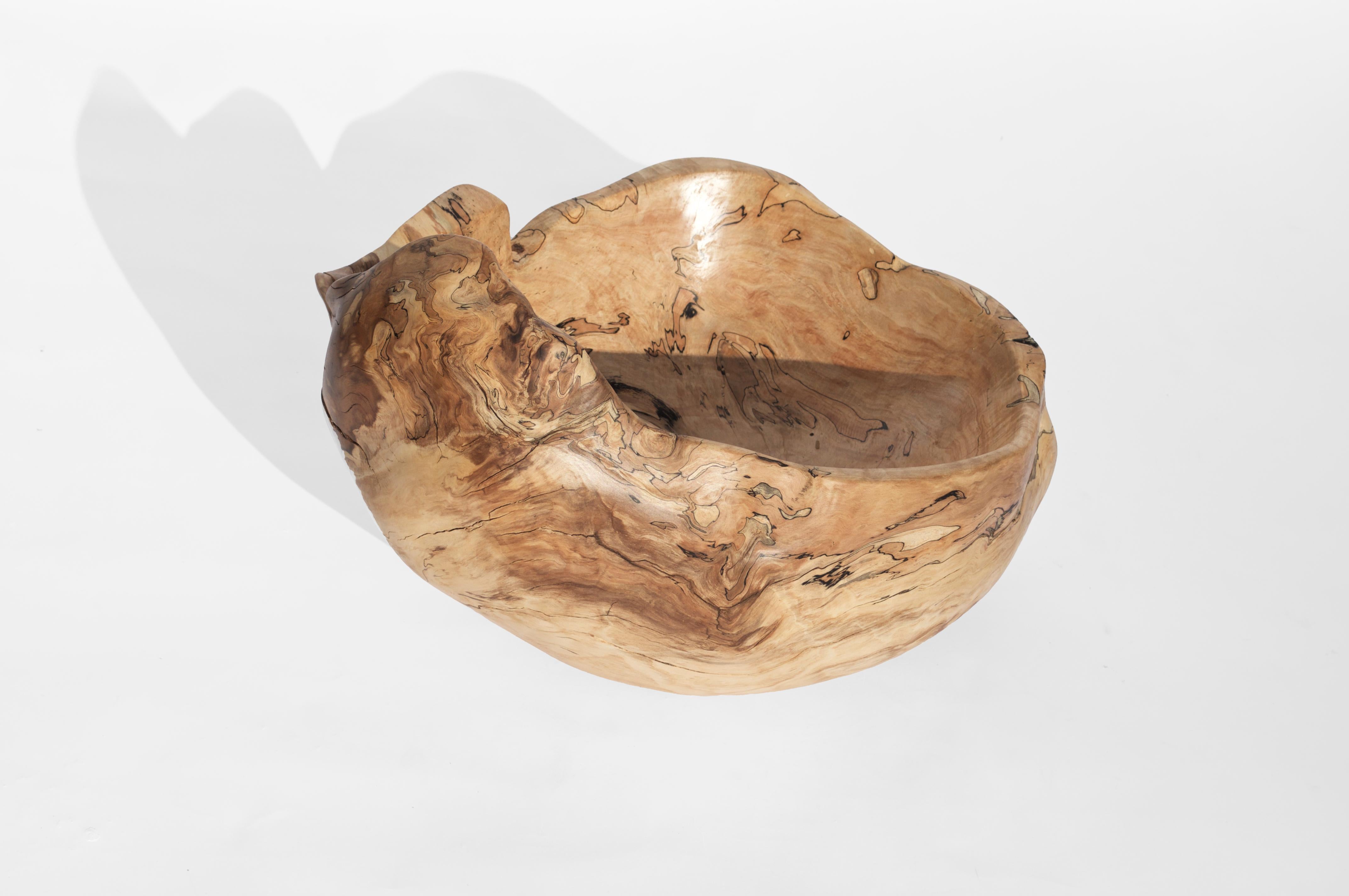 V21034 Vessel in Natural Beech Wood by Jörg Pietschmann For Sale 6