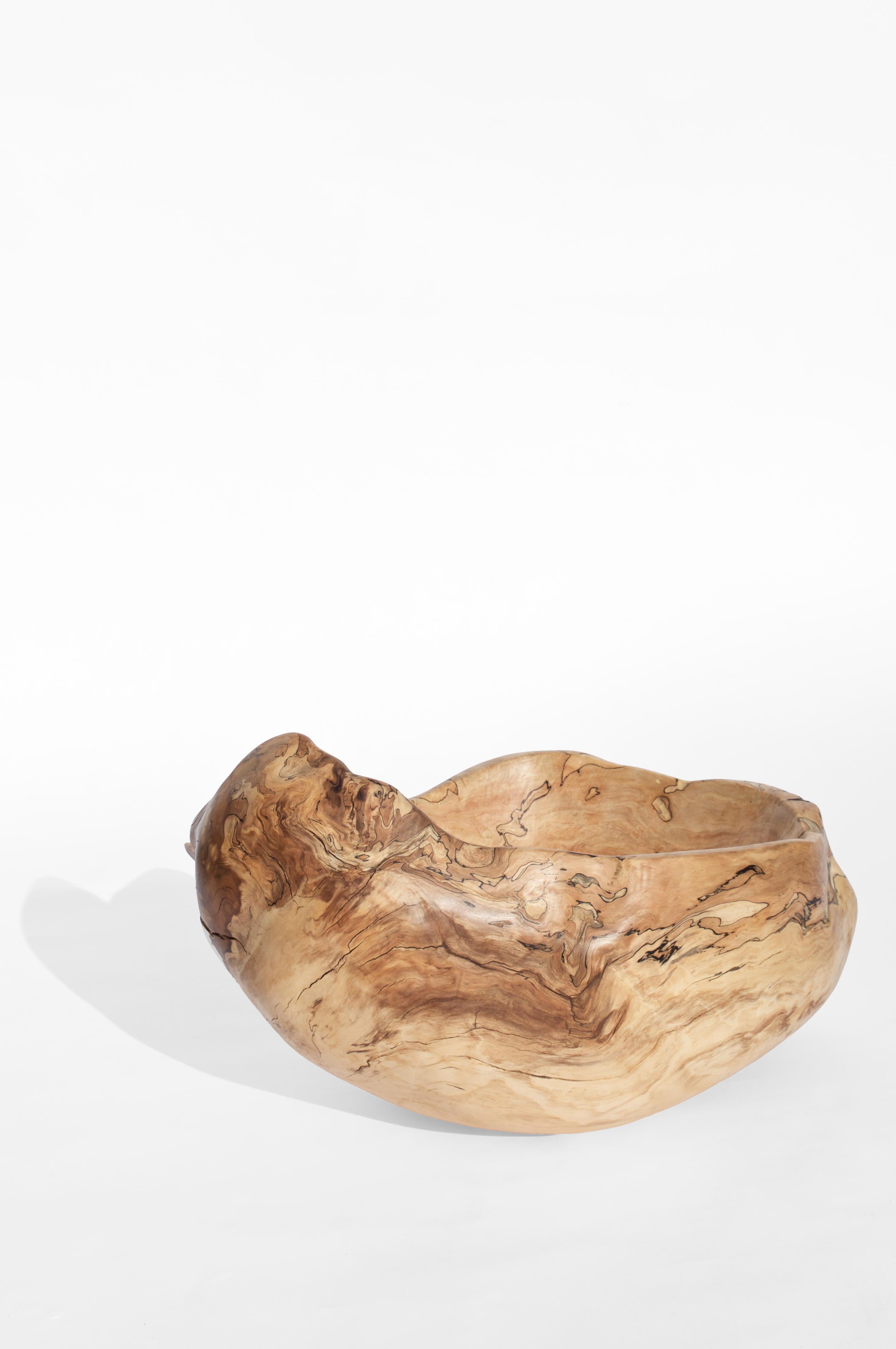 V21034 Vessel in Natural Beech Wood by Jörg Pietschmann For Sale 10