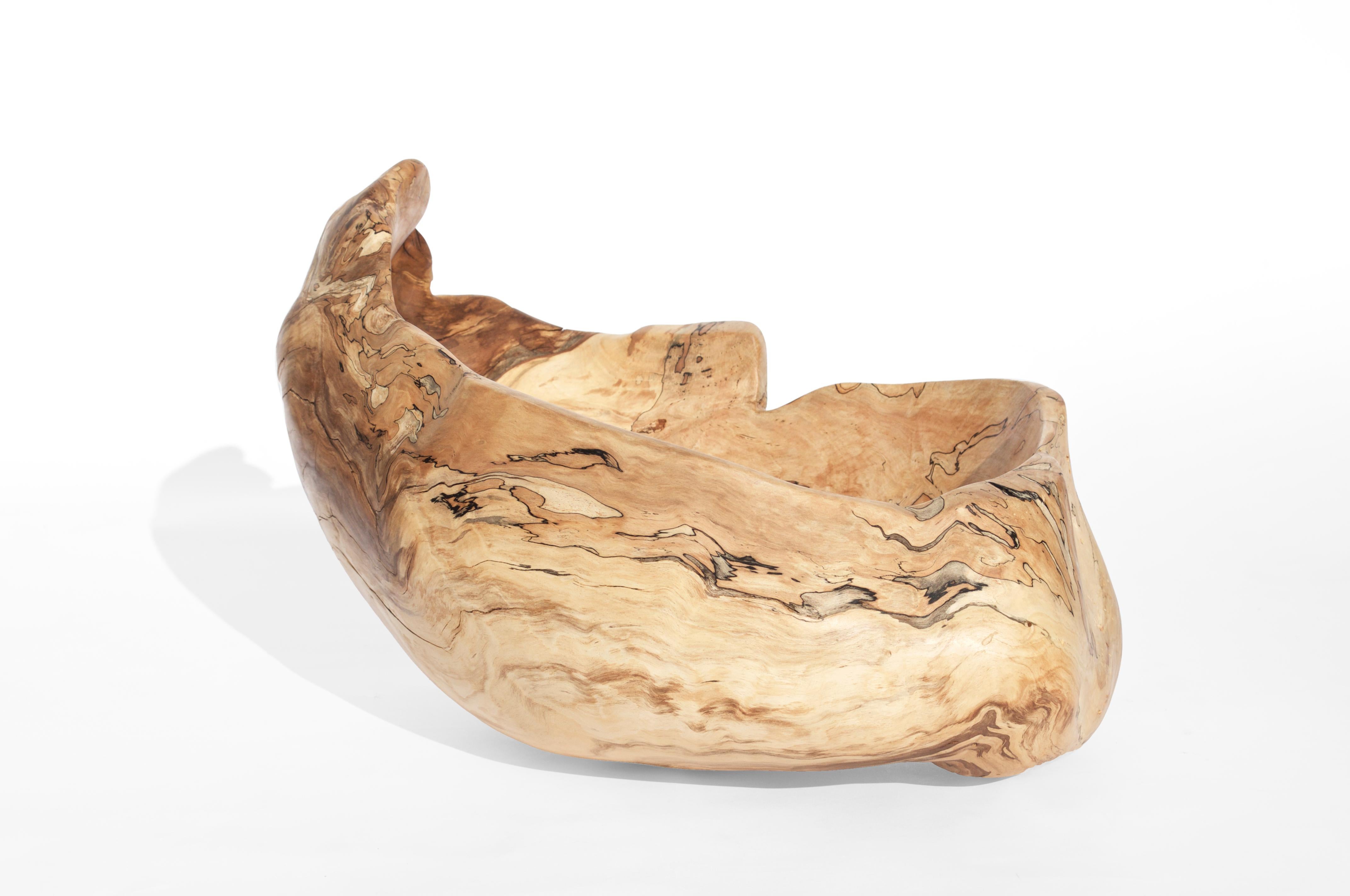 V21034 Vessel in Natural Beech Wood by Jörg Pietschmann For Sale 11