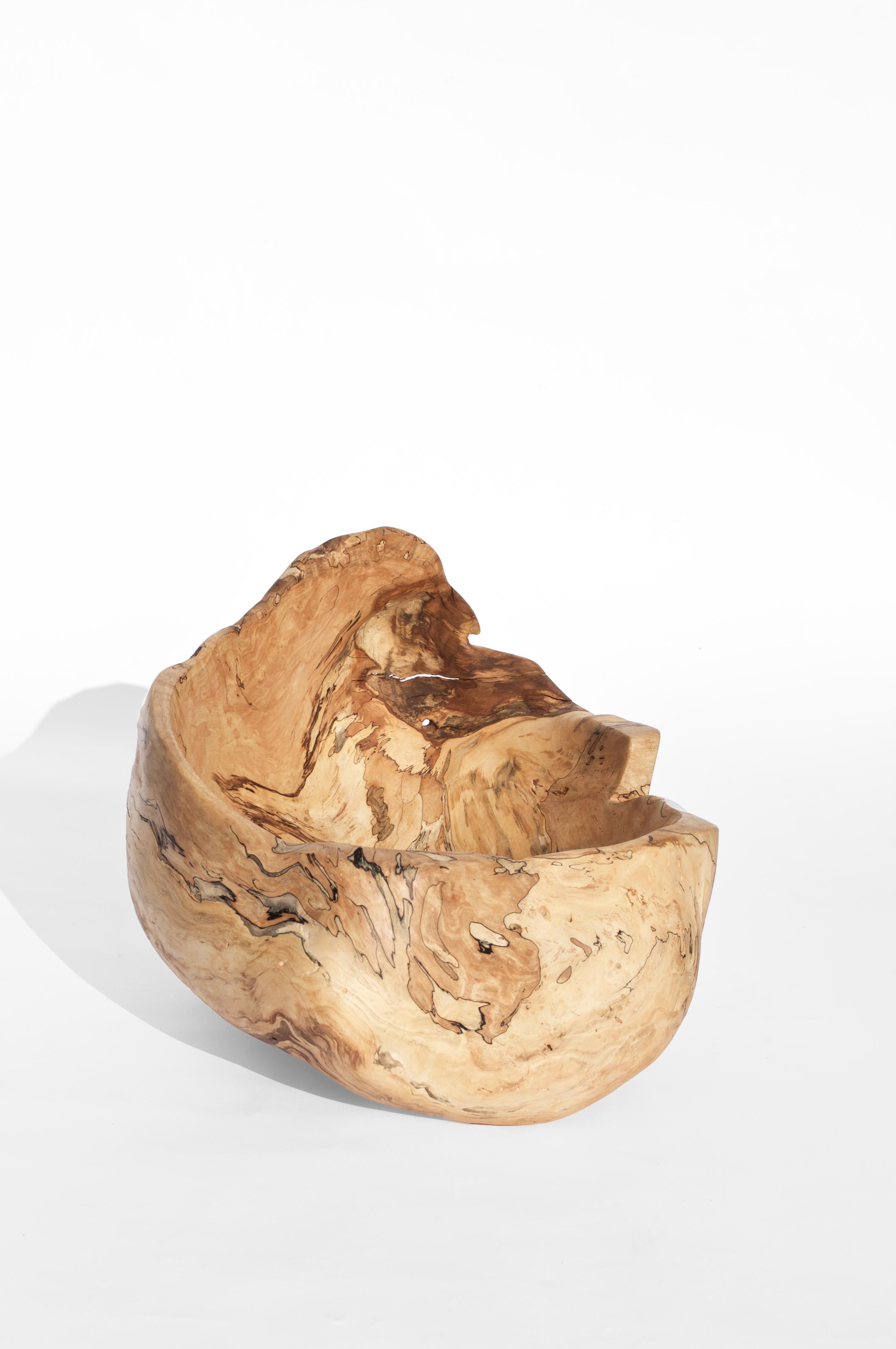 Post-Modern V21034 Vessel in Natural Beech Wood by Jörg Pietschmann For Sale