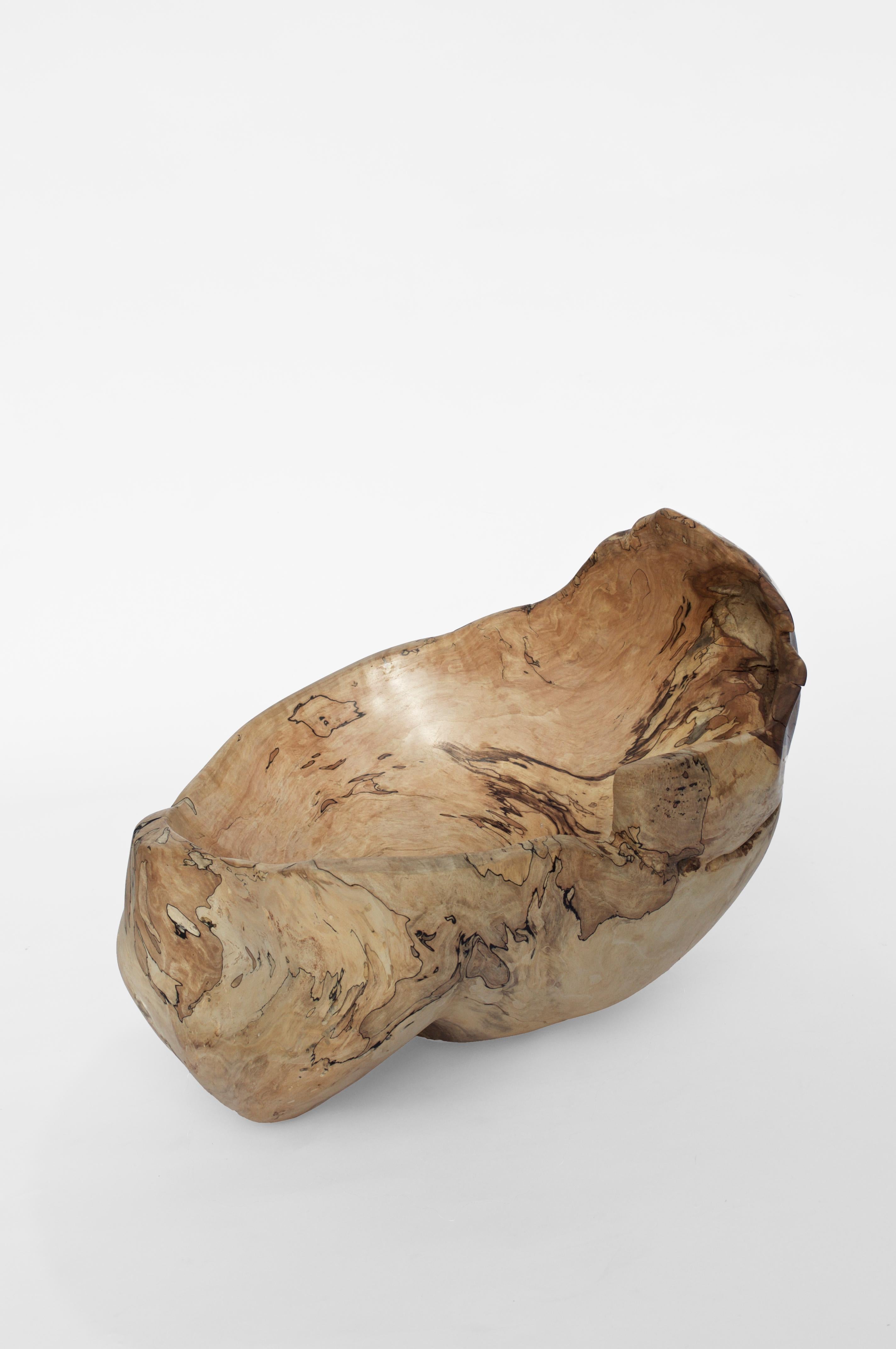 V21034 Vessel in Natural Beech Wood by Jörg Pietschmann In Excellent Condition For Sale In Geneve, CH