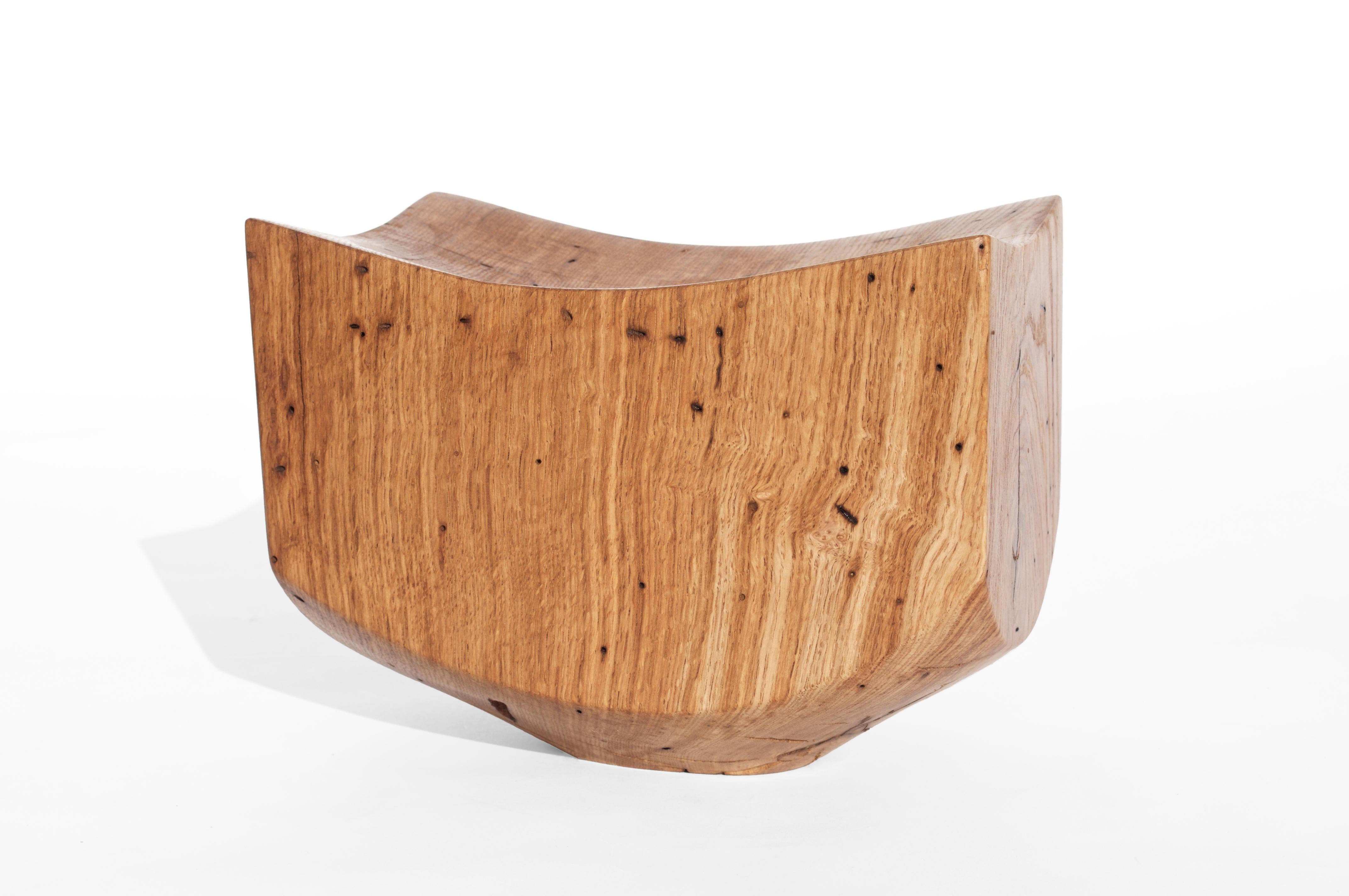 V21044 Vessel in Natural Oak Wood by Jörg Pietschmann In New Condition For Sale In Geneve, CH