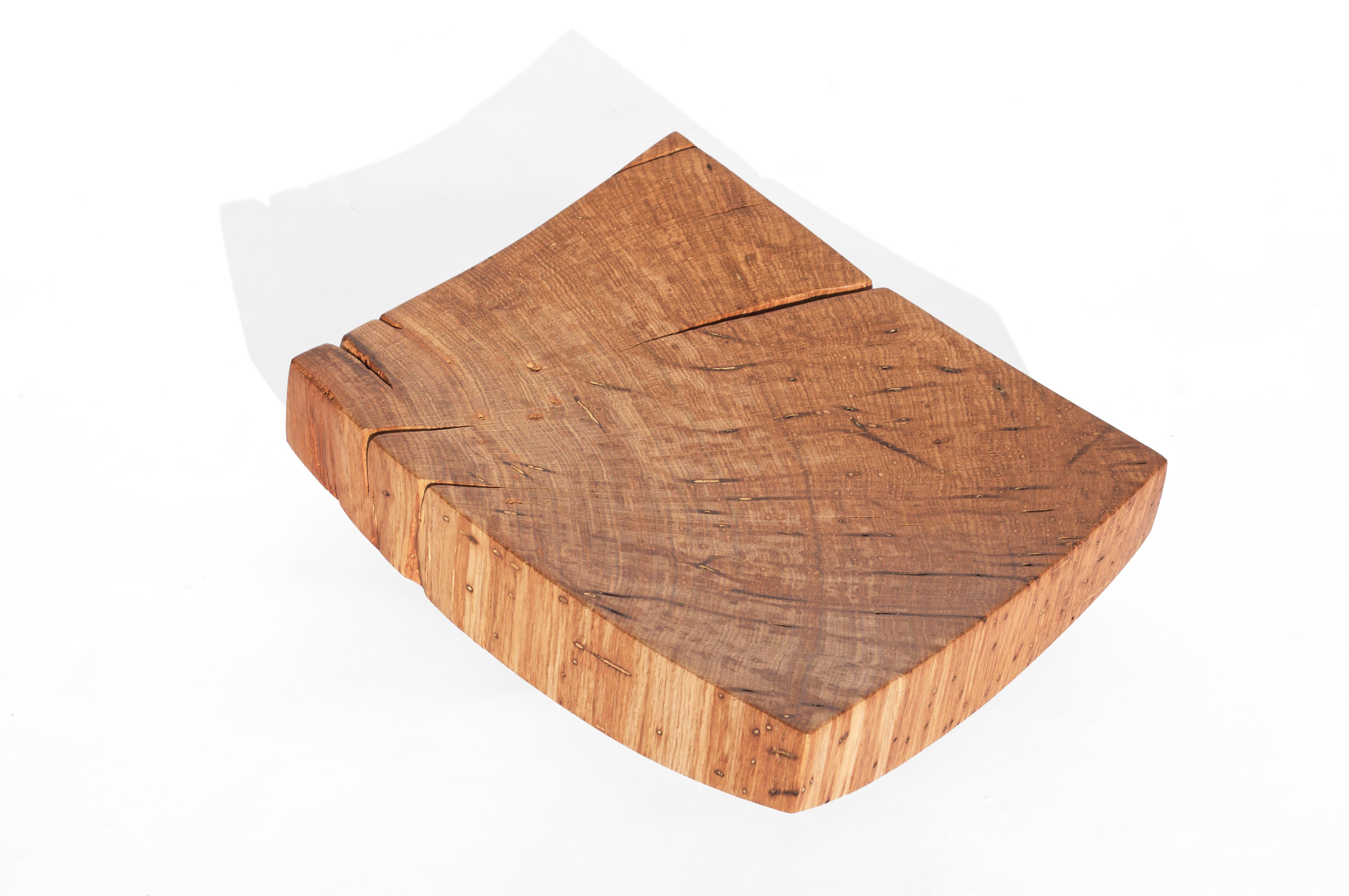 V21064 Vessel in Natural Oak Wood by Jörg Pietschmann For Sale 1