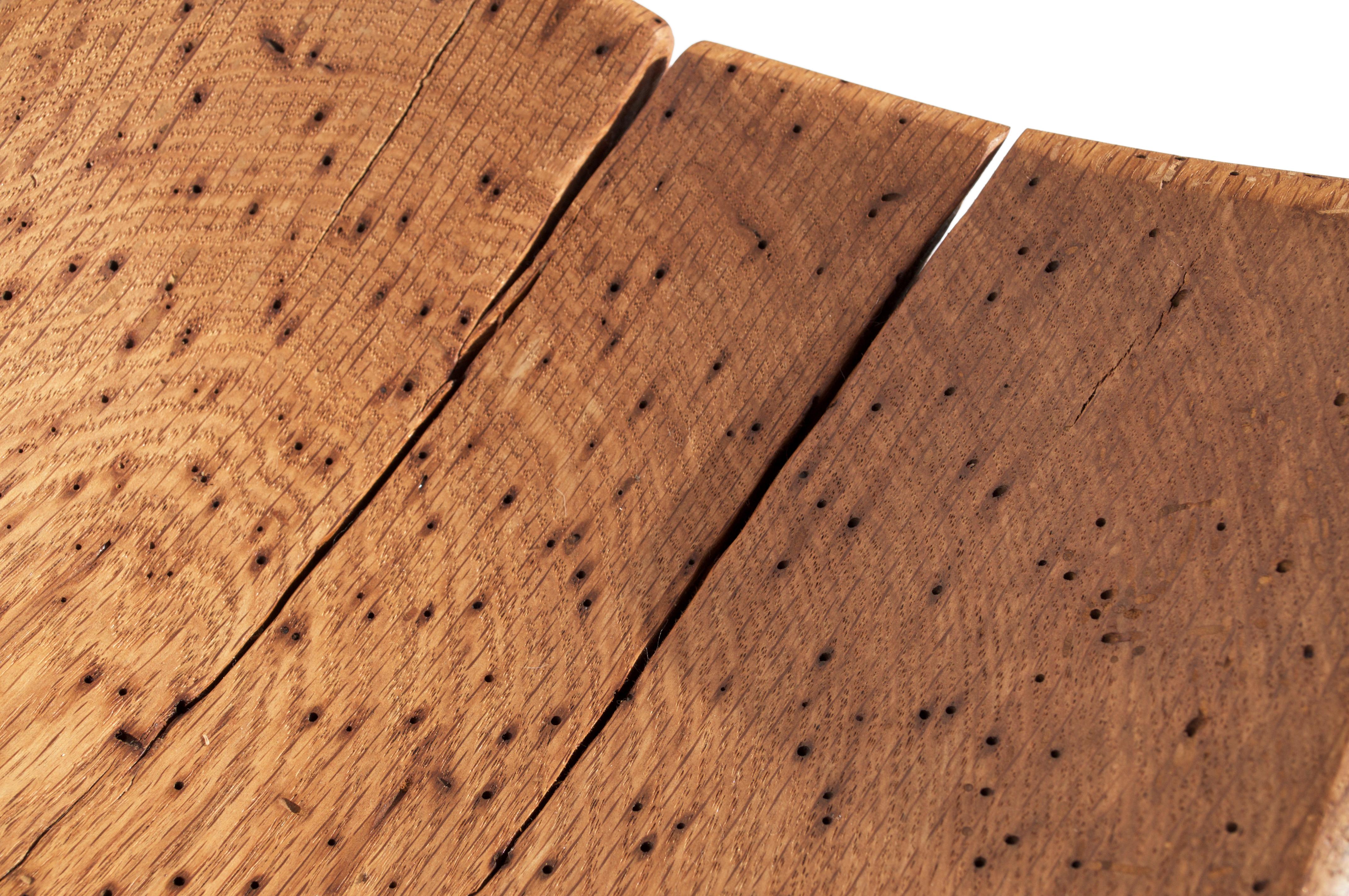German V21074 Vessel in Natural Oak Wood by Jörg Pietschmann For Sale