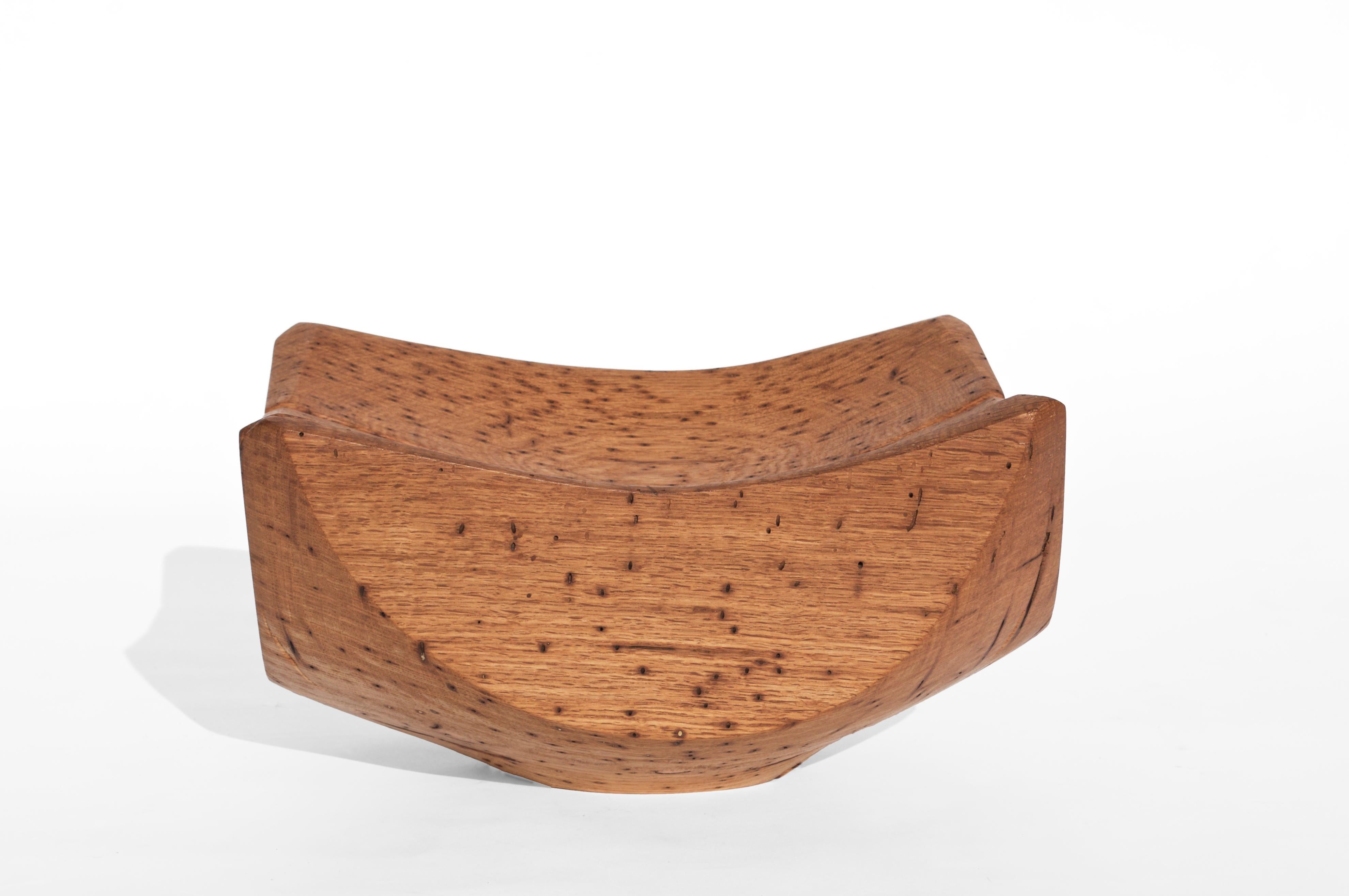 V21074 Vessel in Natural Oak Wood by Jörg Pietschmann In New Condition For Sale In Geneve, CH