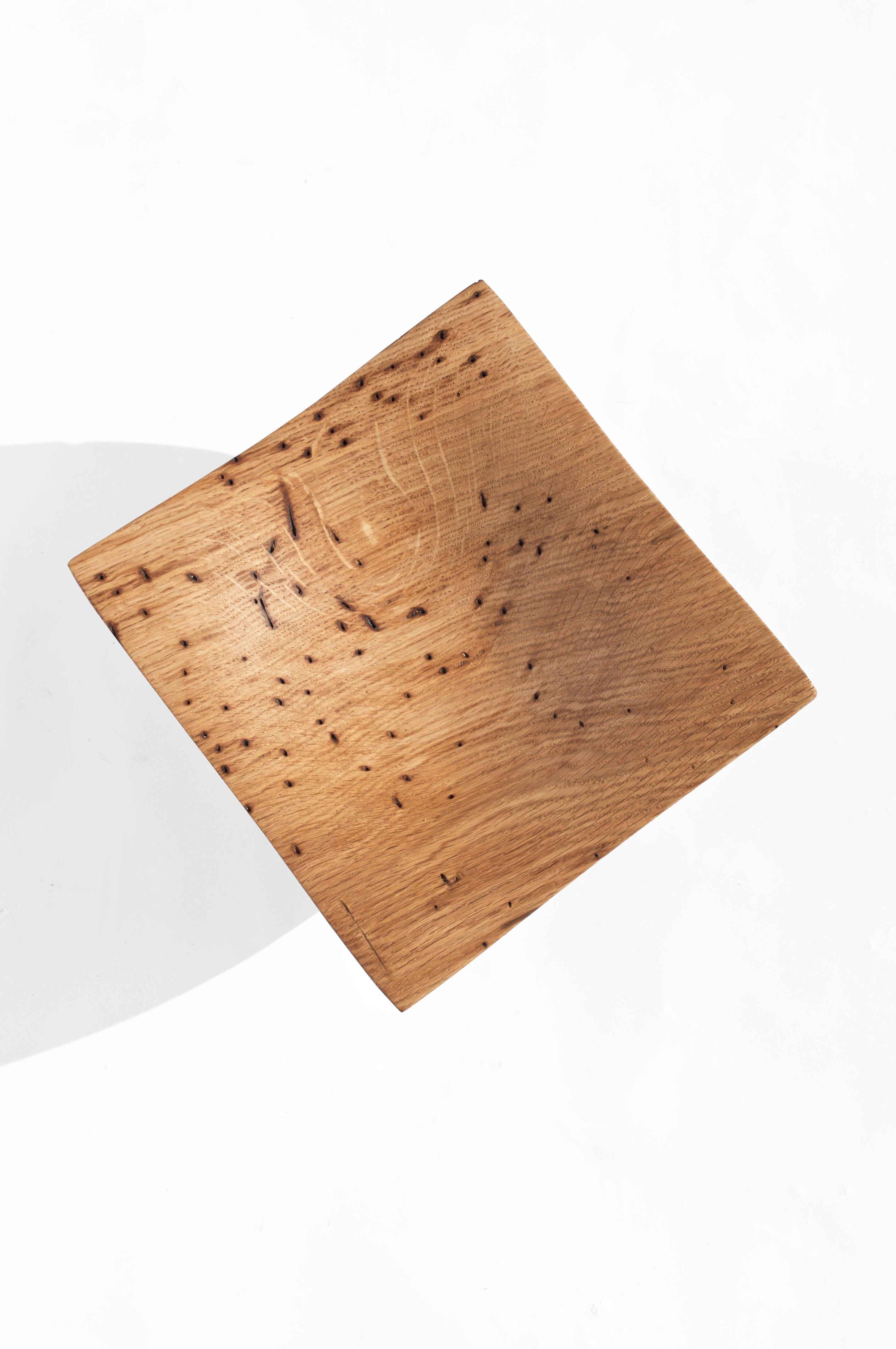 V21084 Vessel in Natural Oak Wood by Jörg Pietschmann In New Condition For Sale In Geneve, CH
