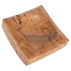 V21094 Vessel in Natural Oak Wood by Jörg Pietschmann