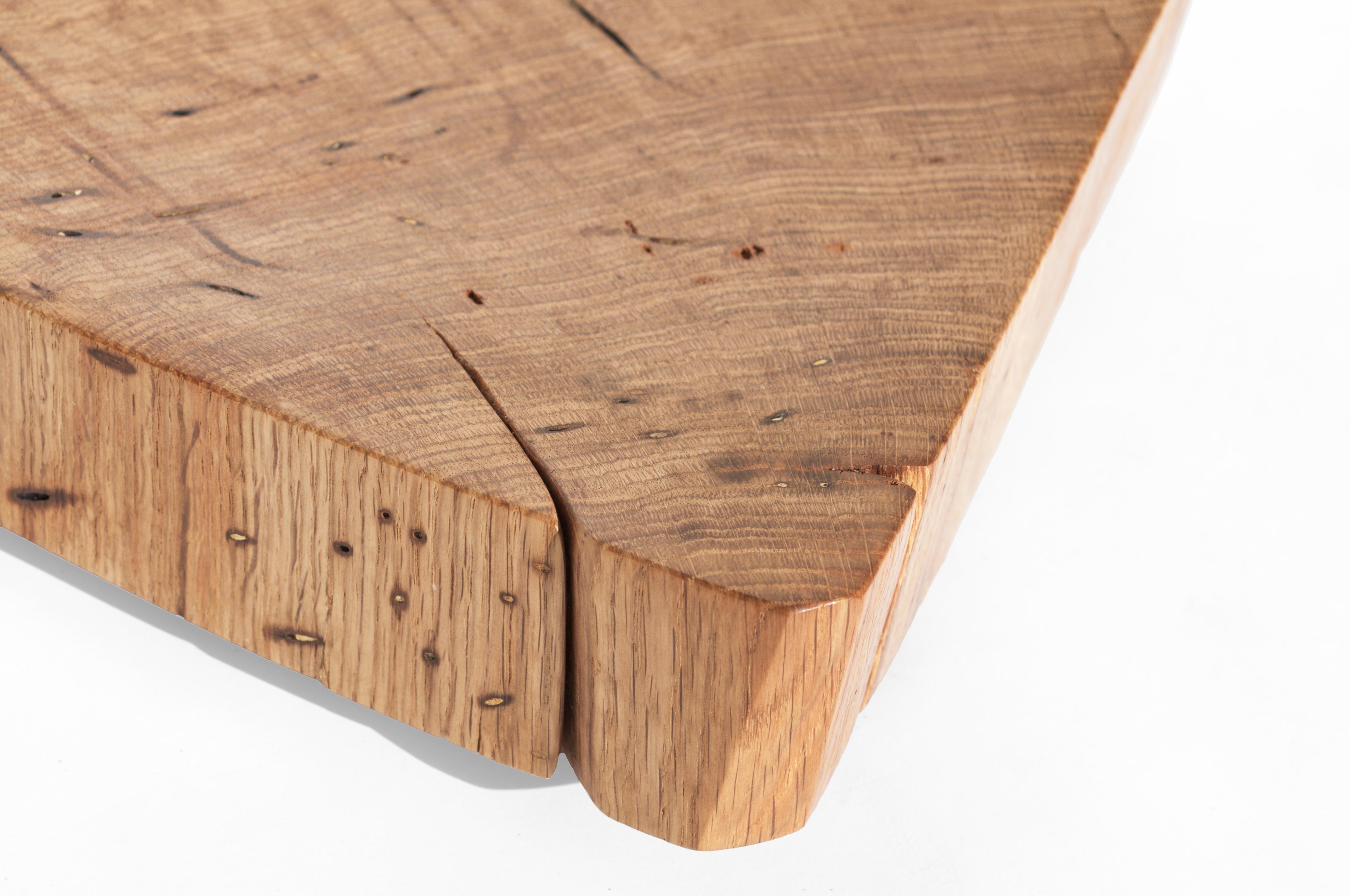 Post-Modern V21104 Vessel in Natural Oak Wood by Jörg Pietschmann For Sale