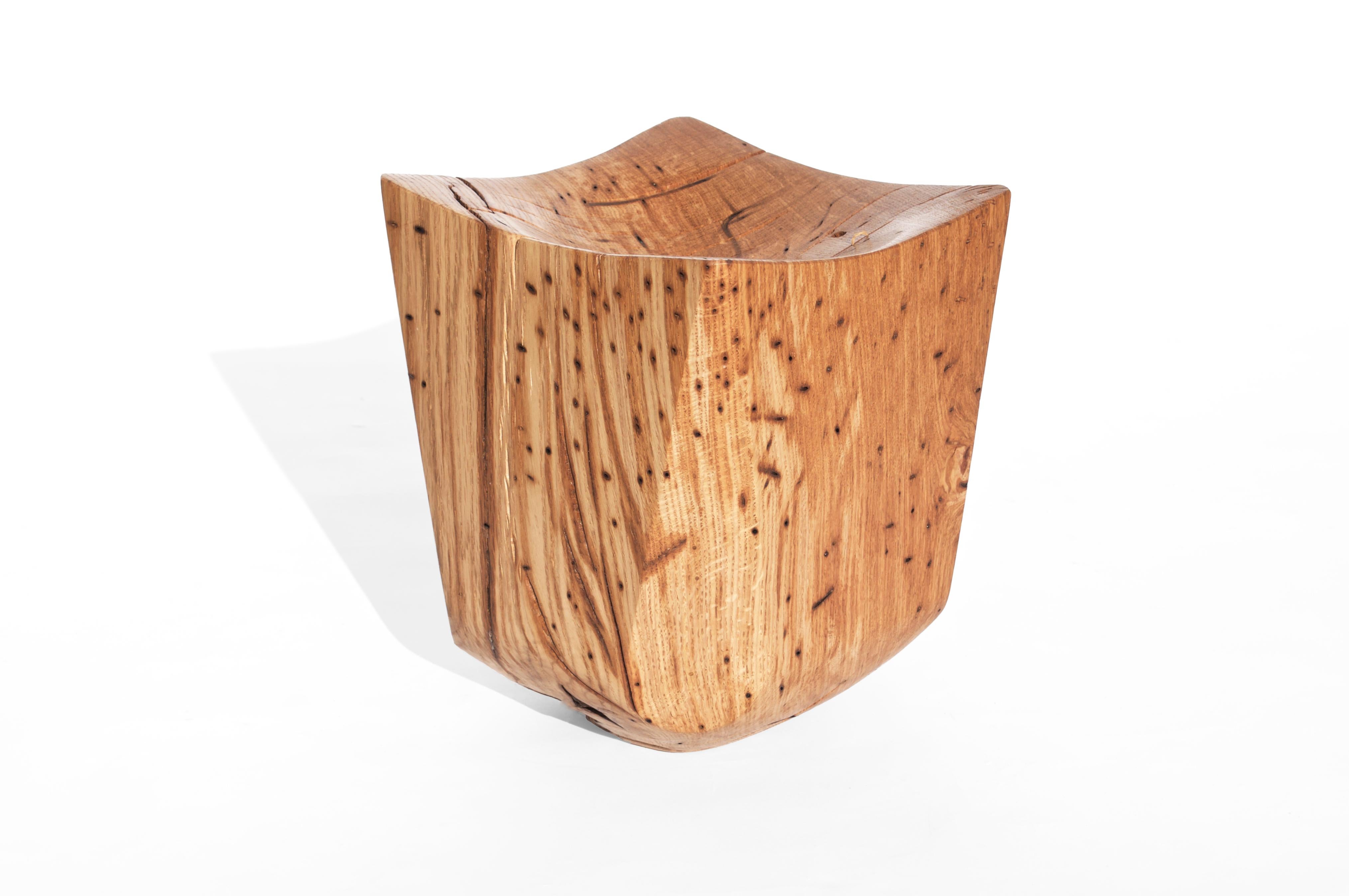 V21124 Vessel in Natural Oak Wood by Jörg Pietschmann In New Condition For Sale In Geneve, CH