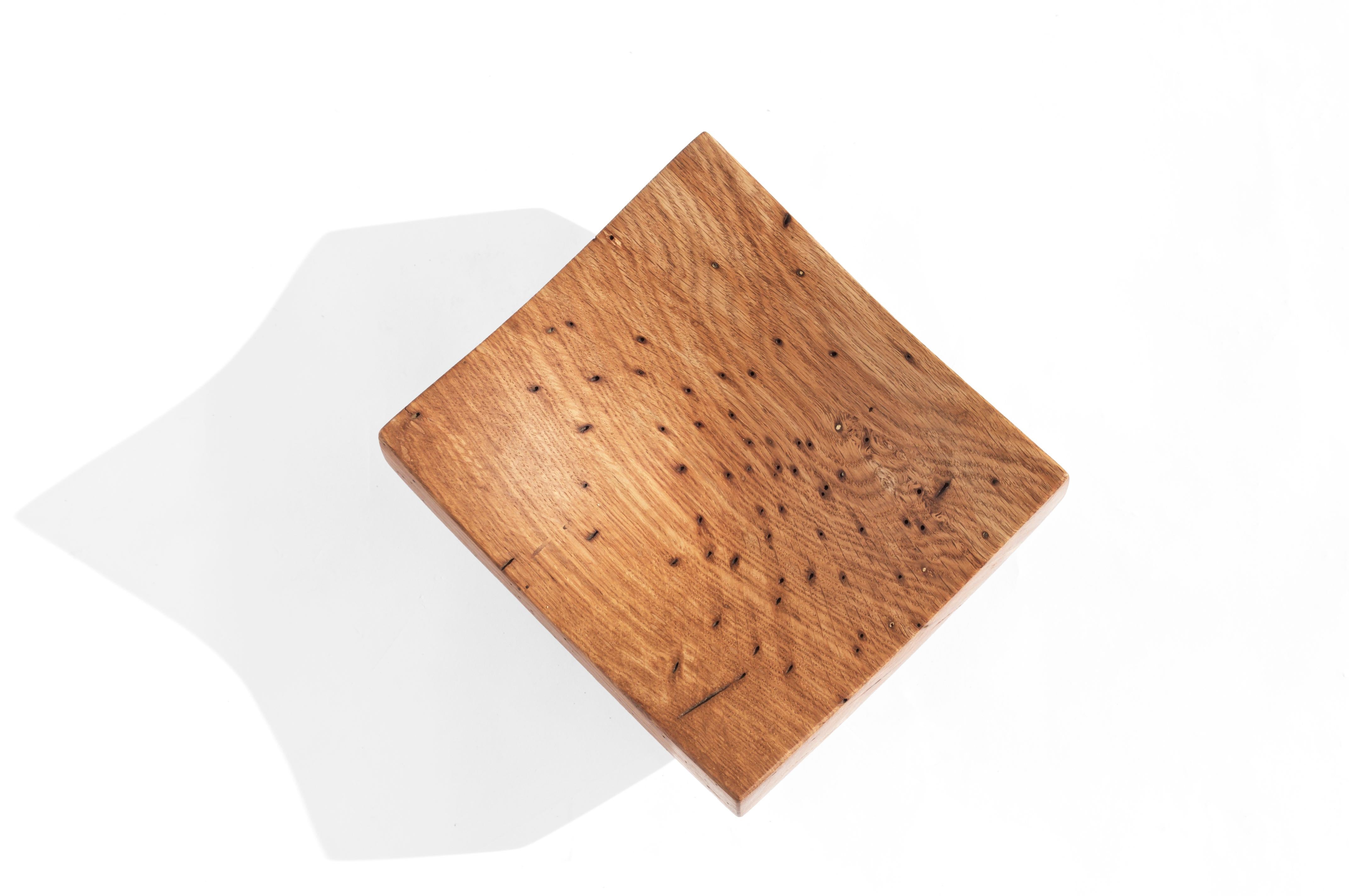 V21134 Vessel in Natural Oak Wood by Jörg Pietschmann For Sale 3