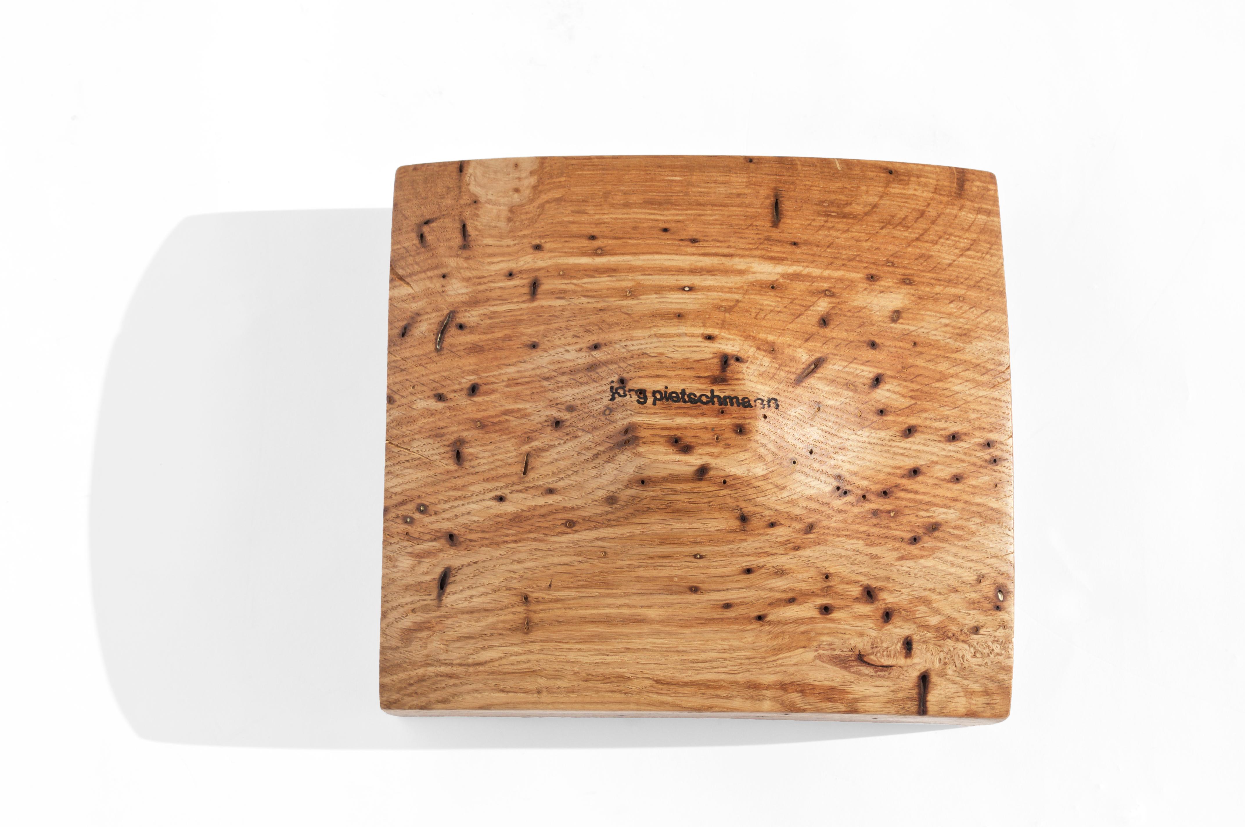 Other V21134 Vessel in Natural Oak Wood by Jörg Pietschmann For Sale