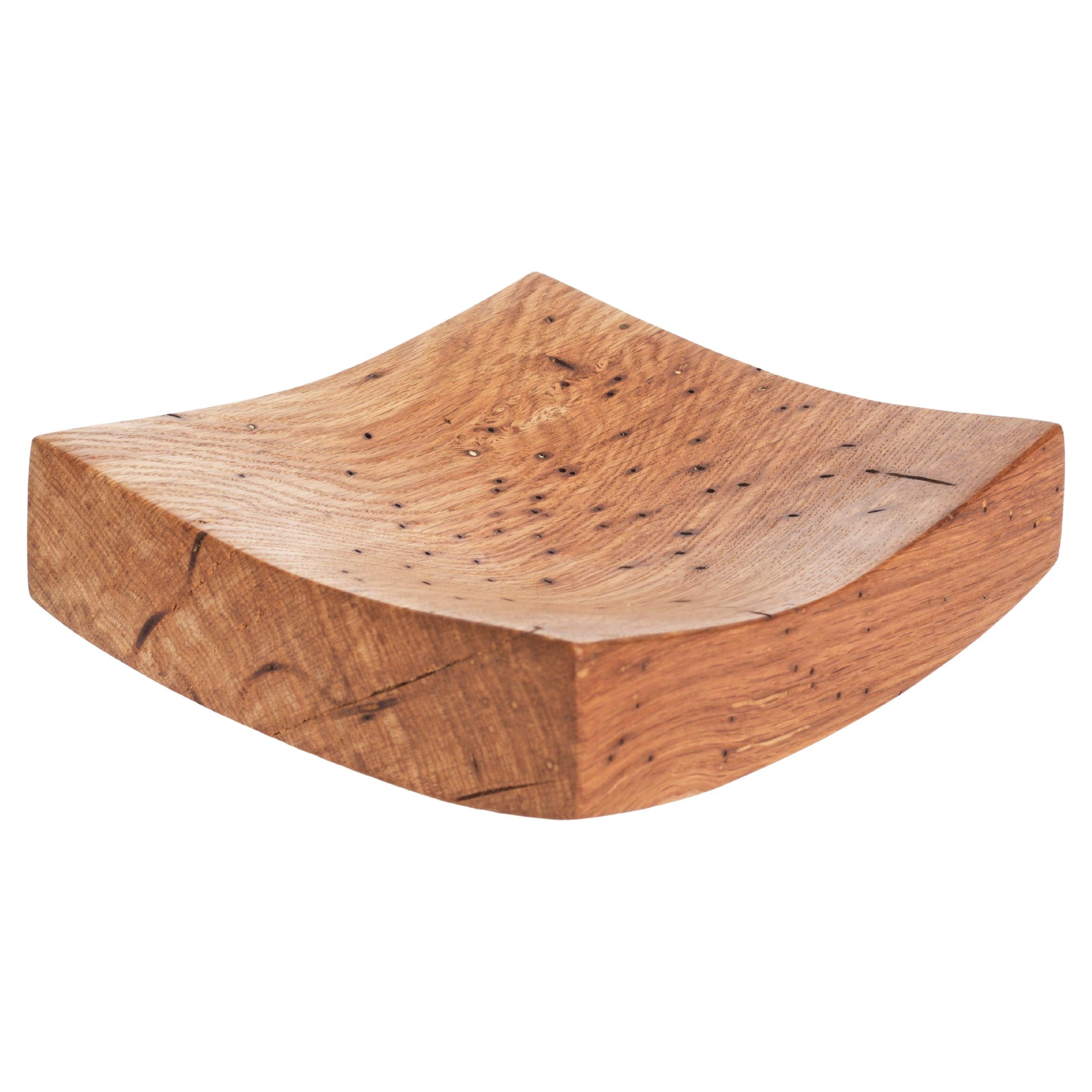 V21134 Vessel in Natural Oak Wood by Jörg Pietschmann