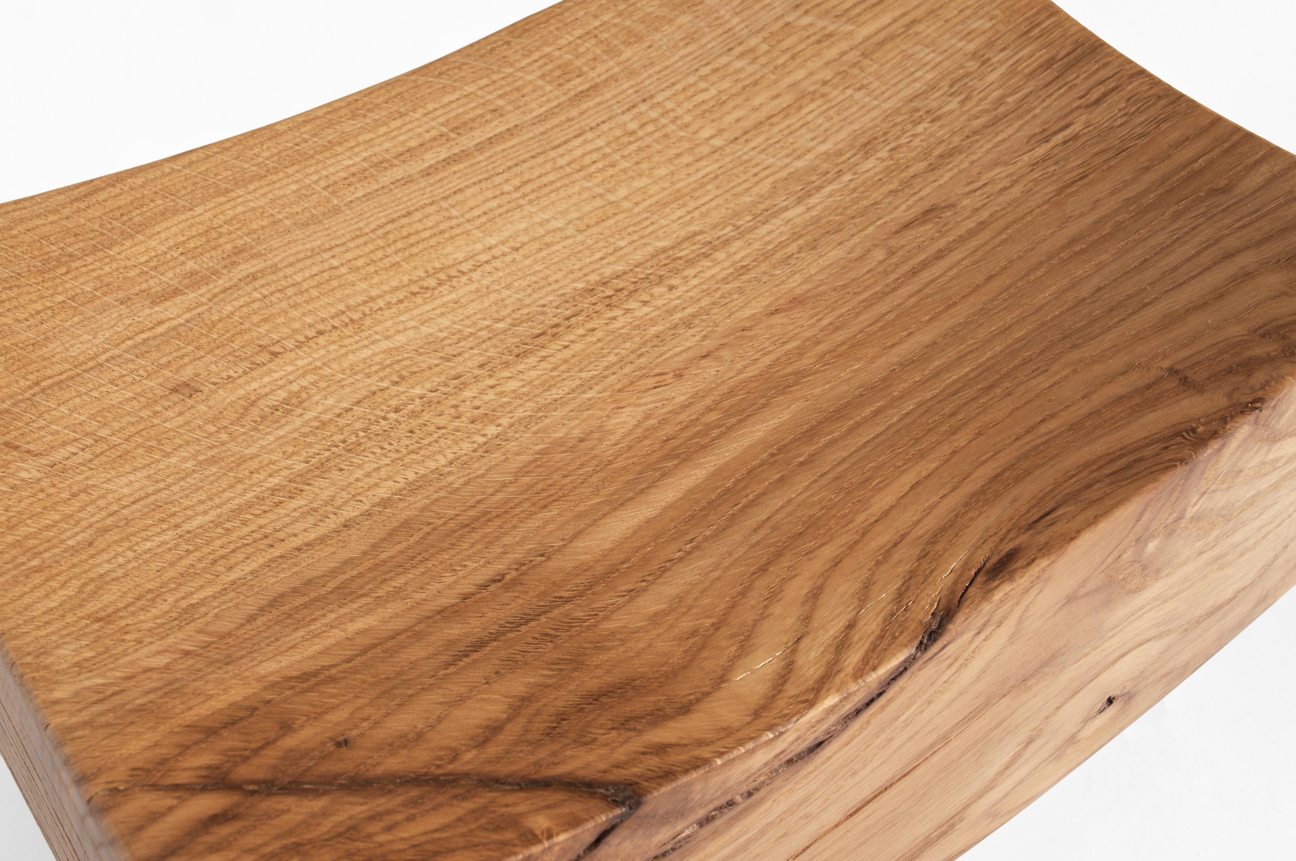 Post-Modern V21144 Vessel in Natural Oak Wood by Jörg Pietschmann For Sale