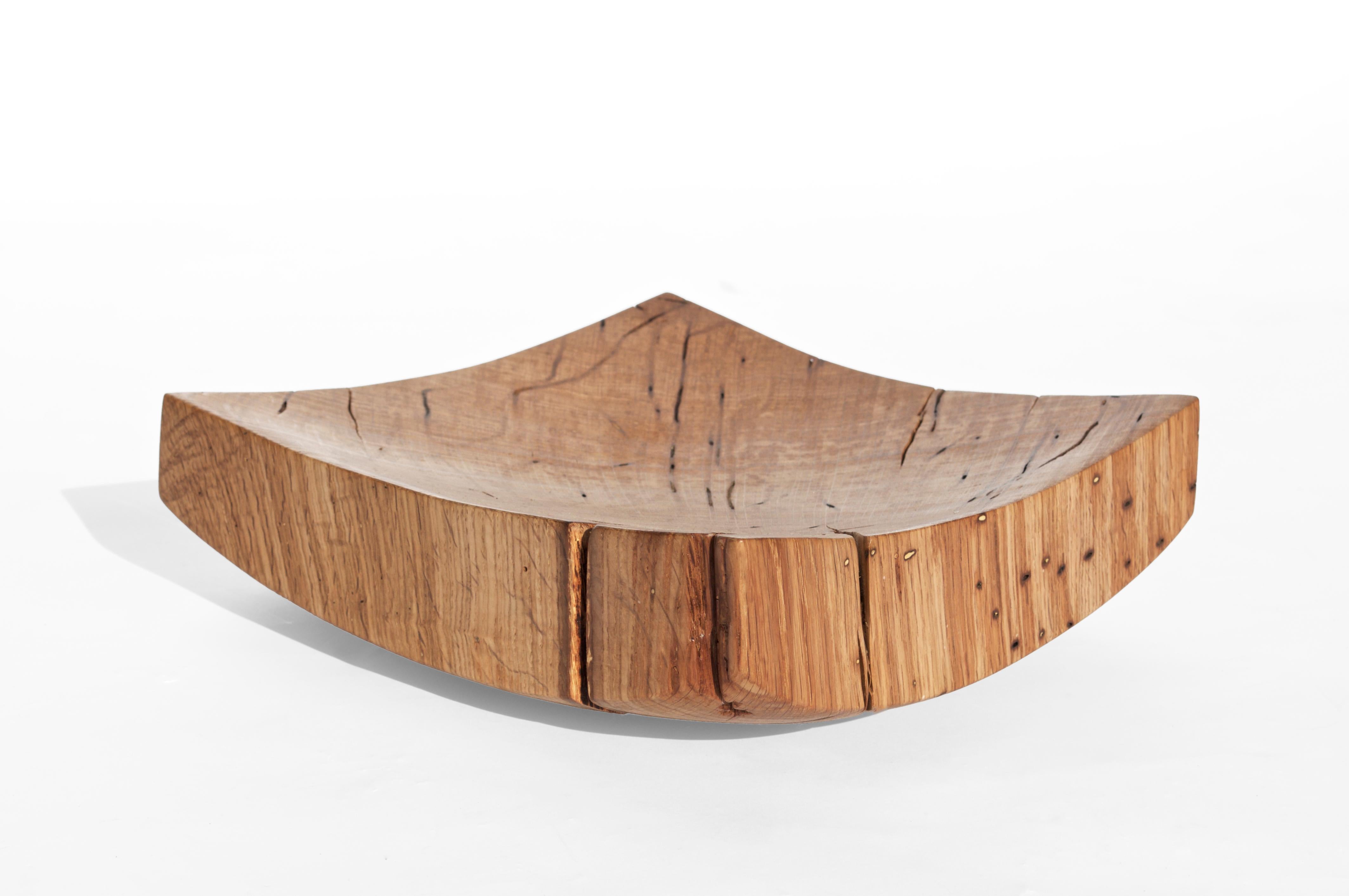 V21164 Recipiente de madera de roble natural by Jörg Pietschmann en venta 1