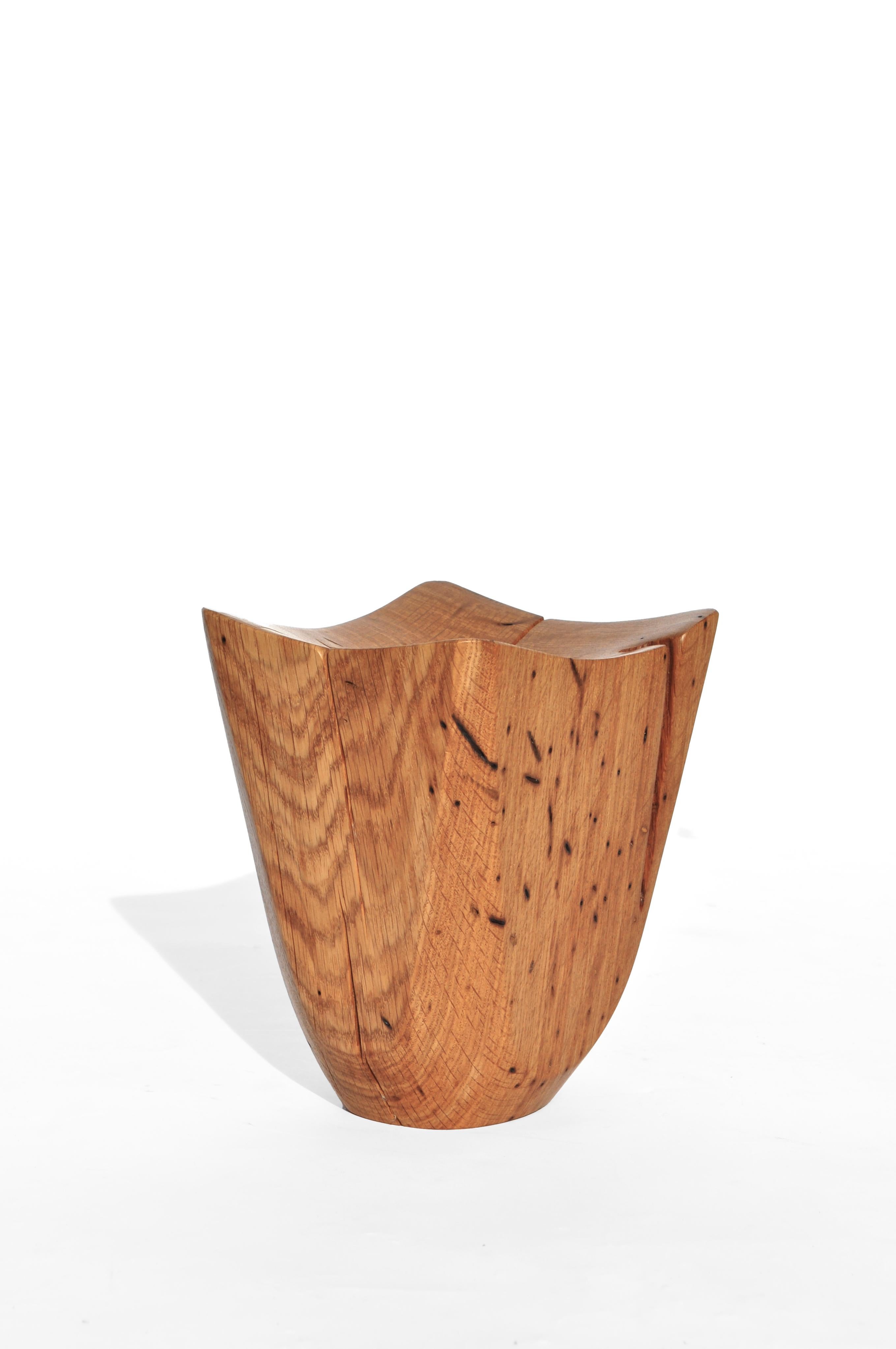 Other V21174 Vessel in Natural Oak Wood by Jörg Pietschmann For Sale