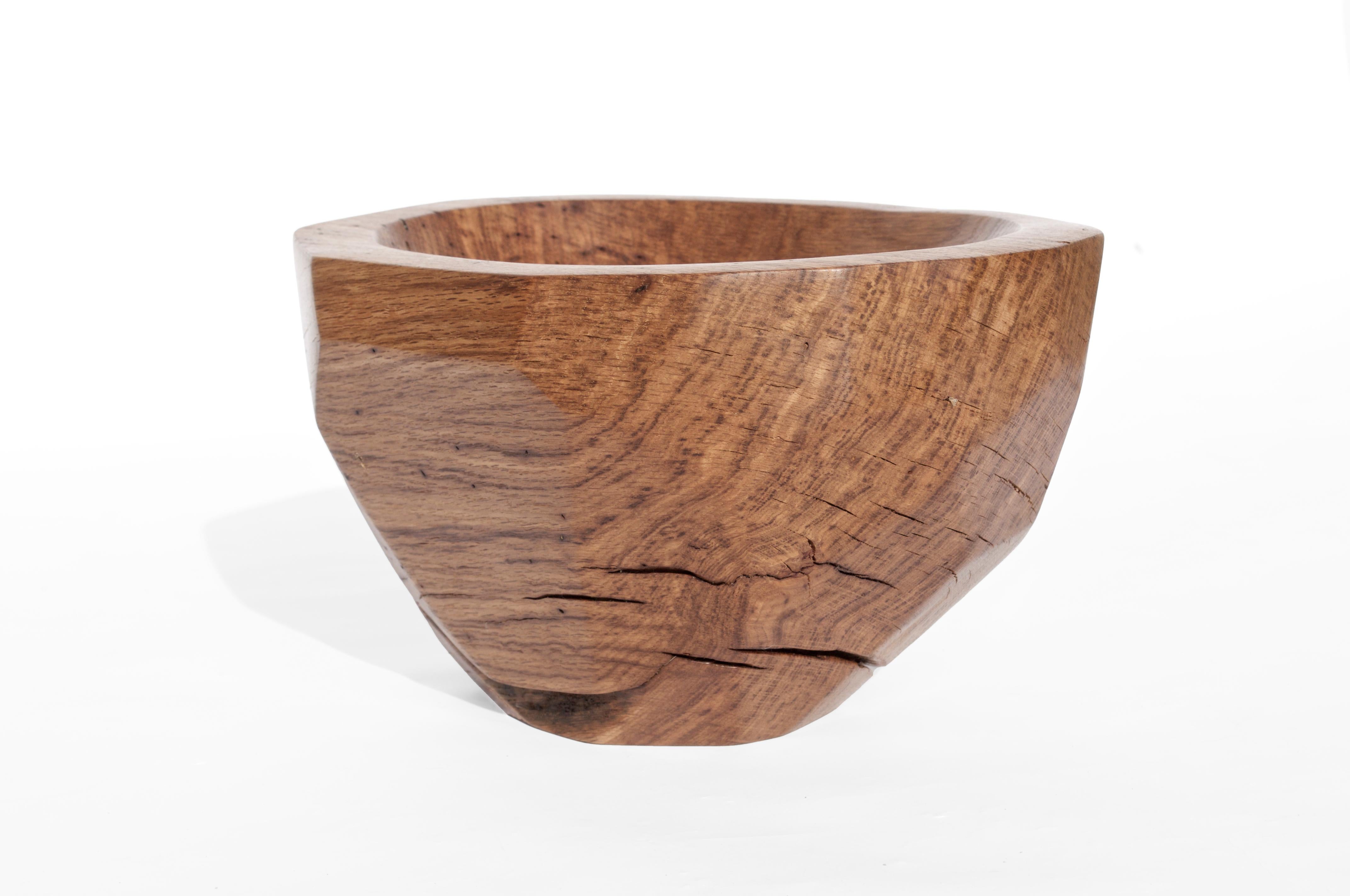 V21194 Vessel in Natural Oak Wood by Jörg Pietschmann For Sale 7