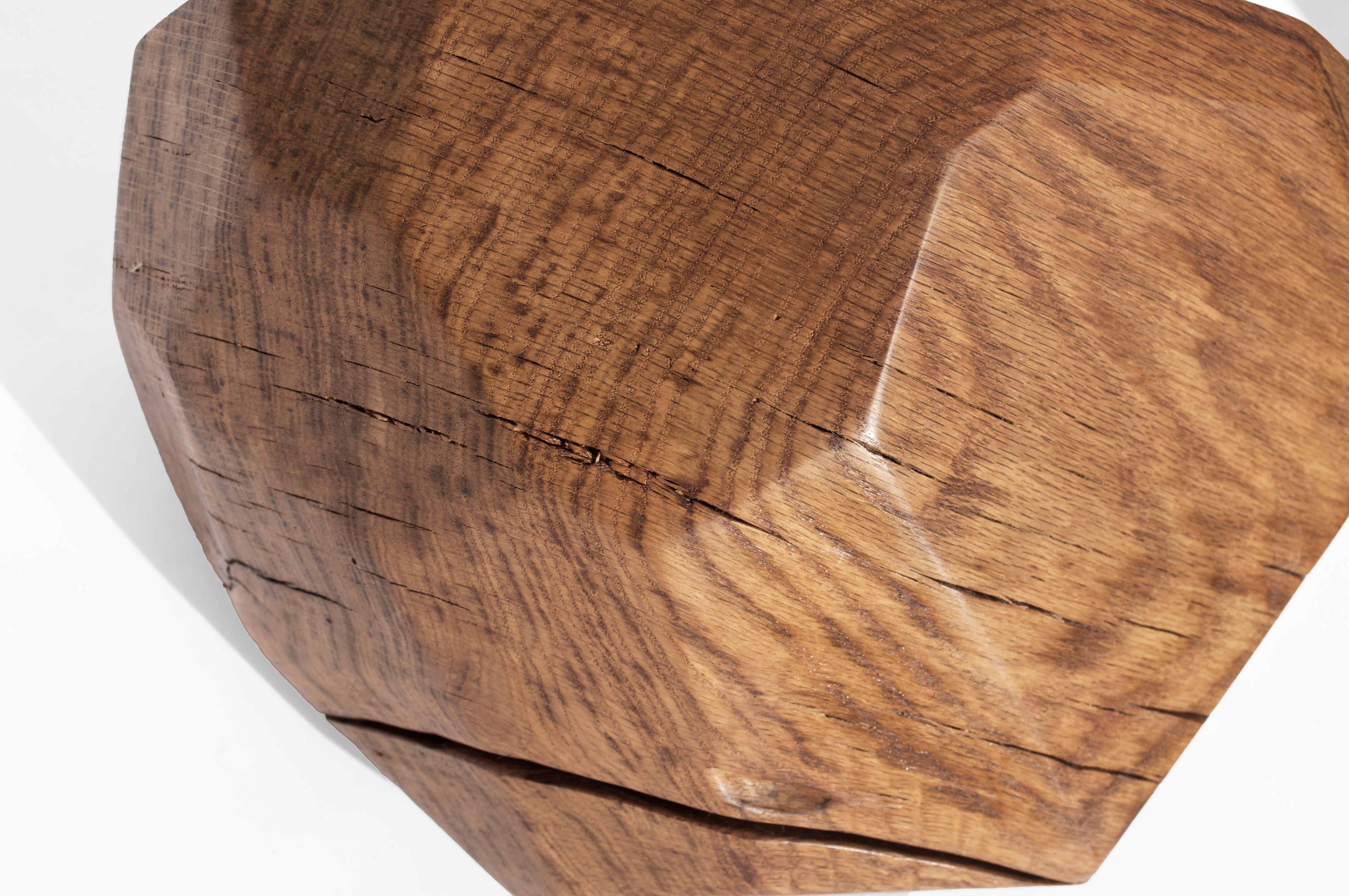 Other V21194 Vessel in Natural Oak Wood by Jörg Pietschmann For Sale