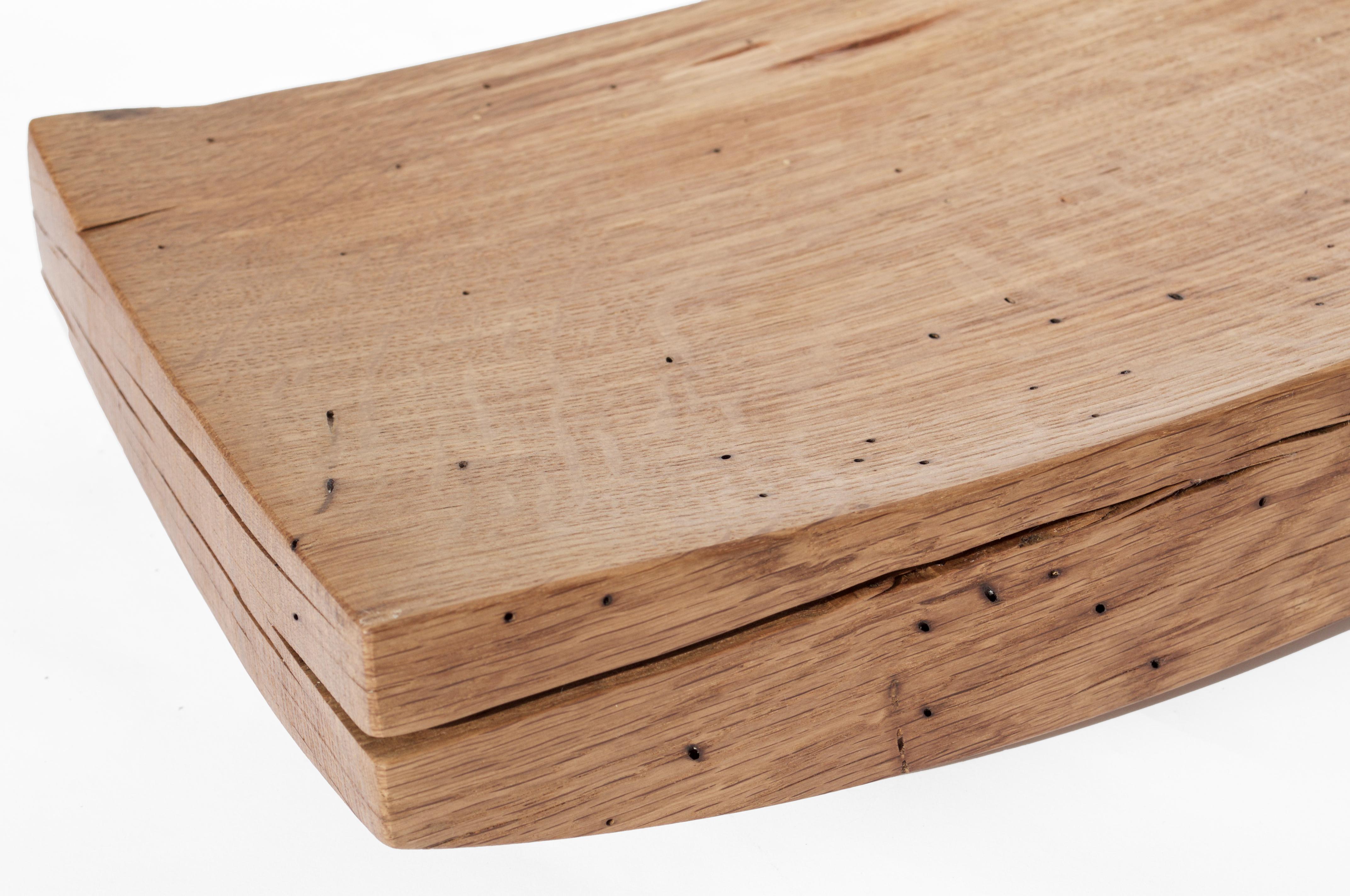 Post-Modern V21204 Vessel in Natural Oak Wood by Jörg Pietschmann For Sale