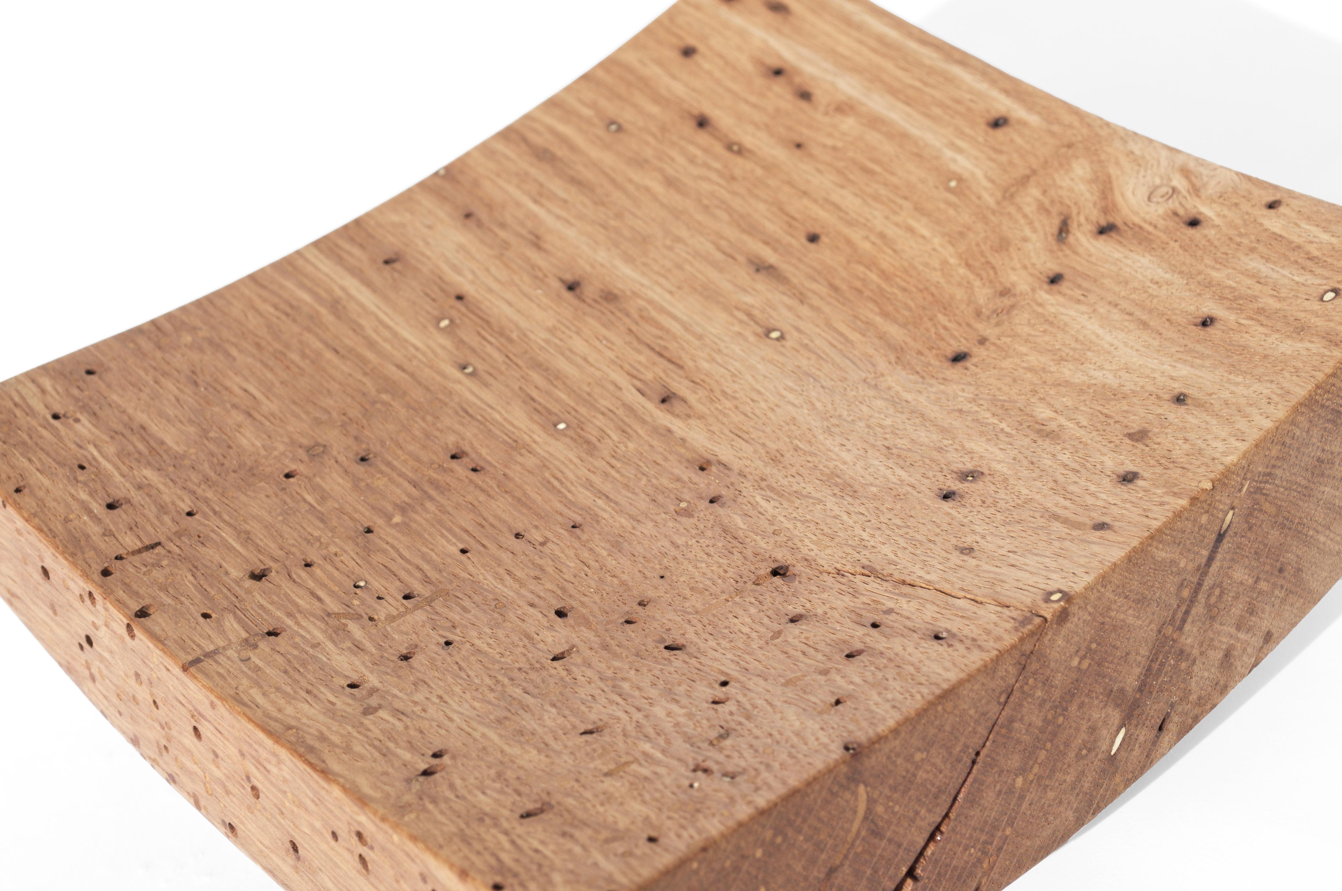 Post-Modern V21214 Vessel in Natural Oak Wood by Jörg Pietschmann For Sale