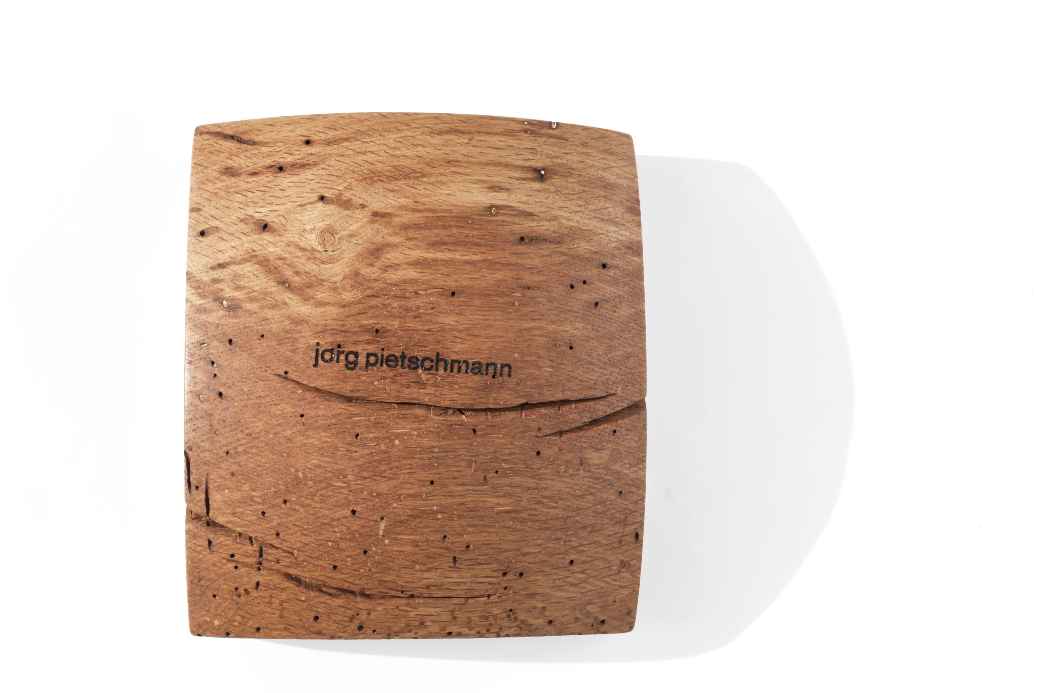 Other V21214 Vessel in Natural Oak Wood by Jörg Pietschmann For Sale