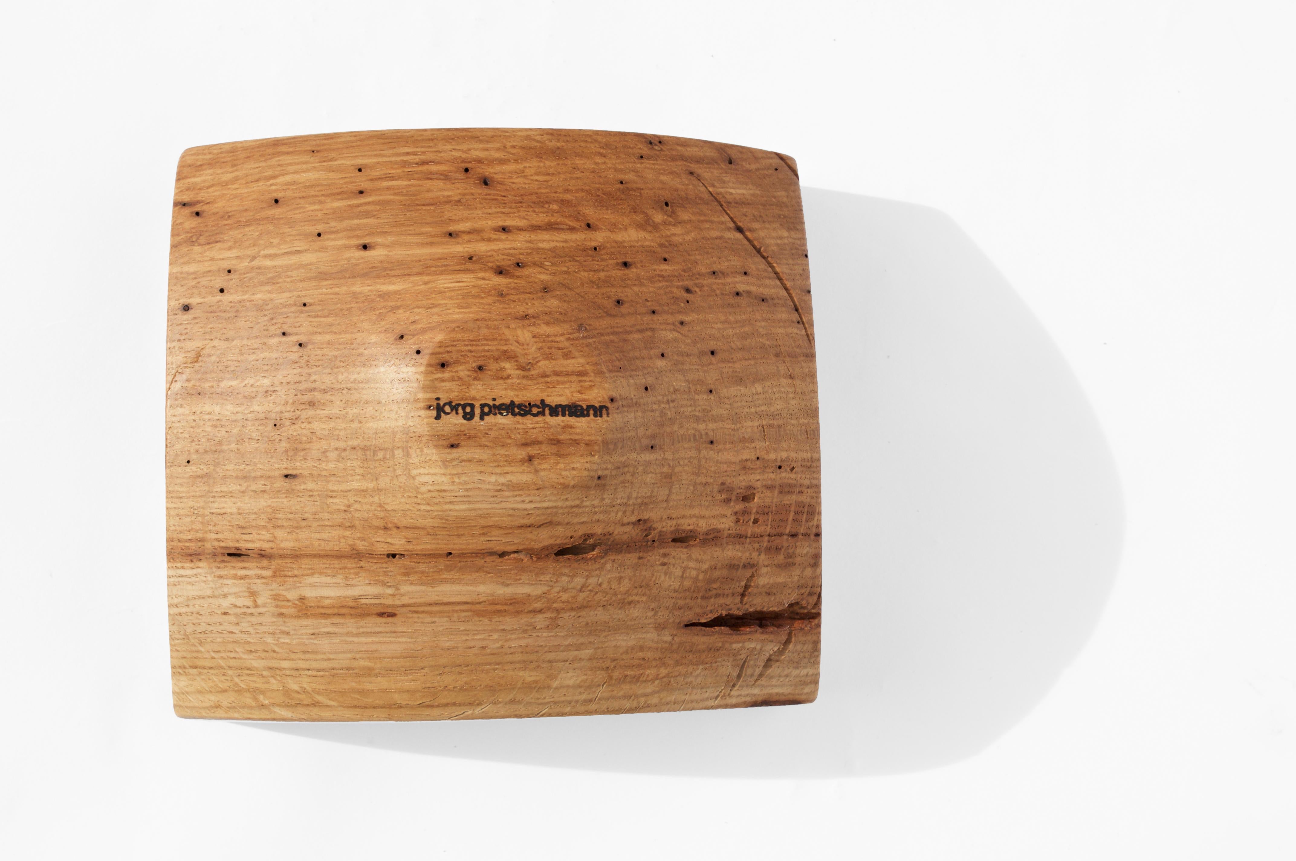 V21224 Recipiente de madera de roble natural by Jörg Pietschmann en venta 4