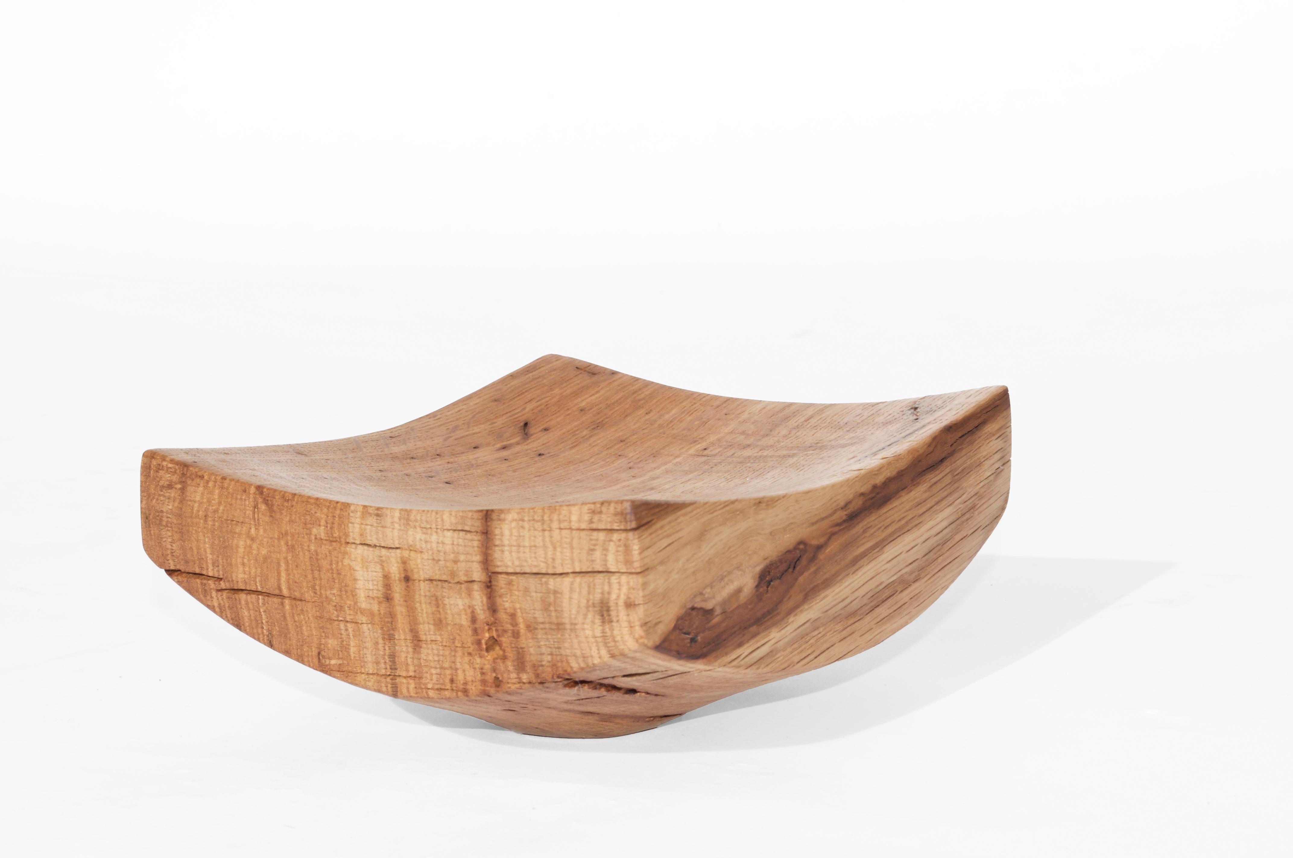V21224 Recipiente de madera de roble natural by Jörg Pietschmann en Nuevo estado para la venta en Geneve, CH