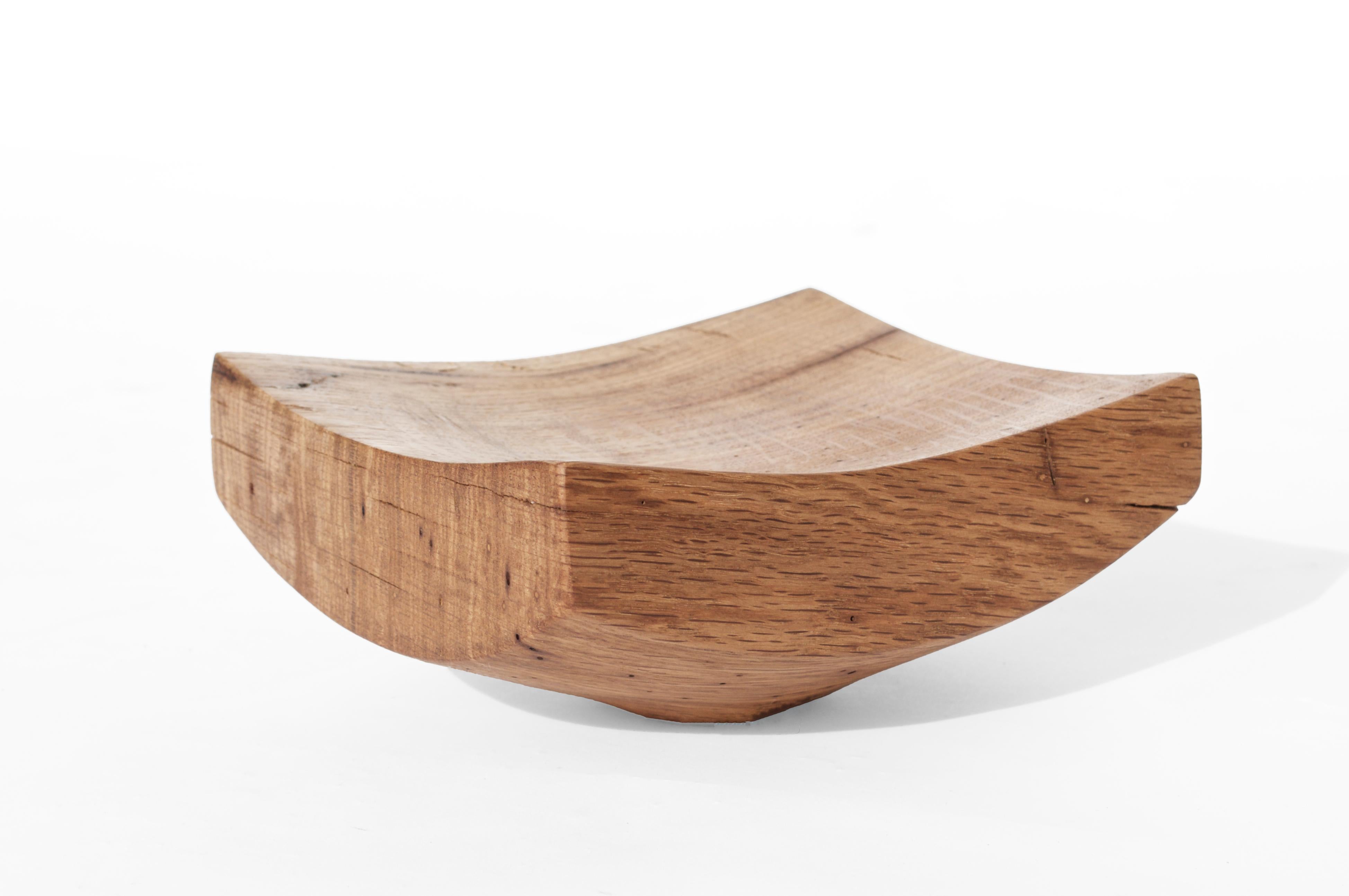V21224 Recipiente de madera de roble natural by Jörg Pietschmann Siglo XXI y contemporáneo en venta