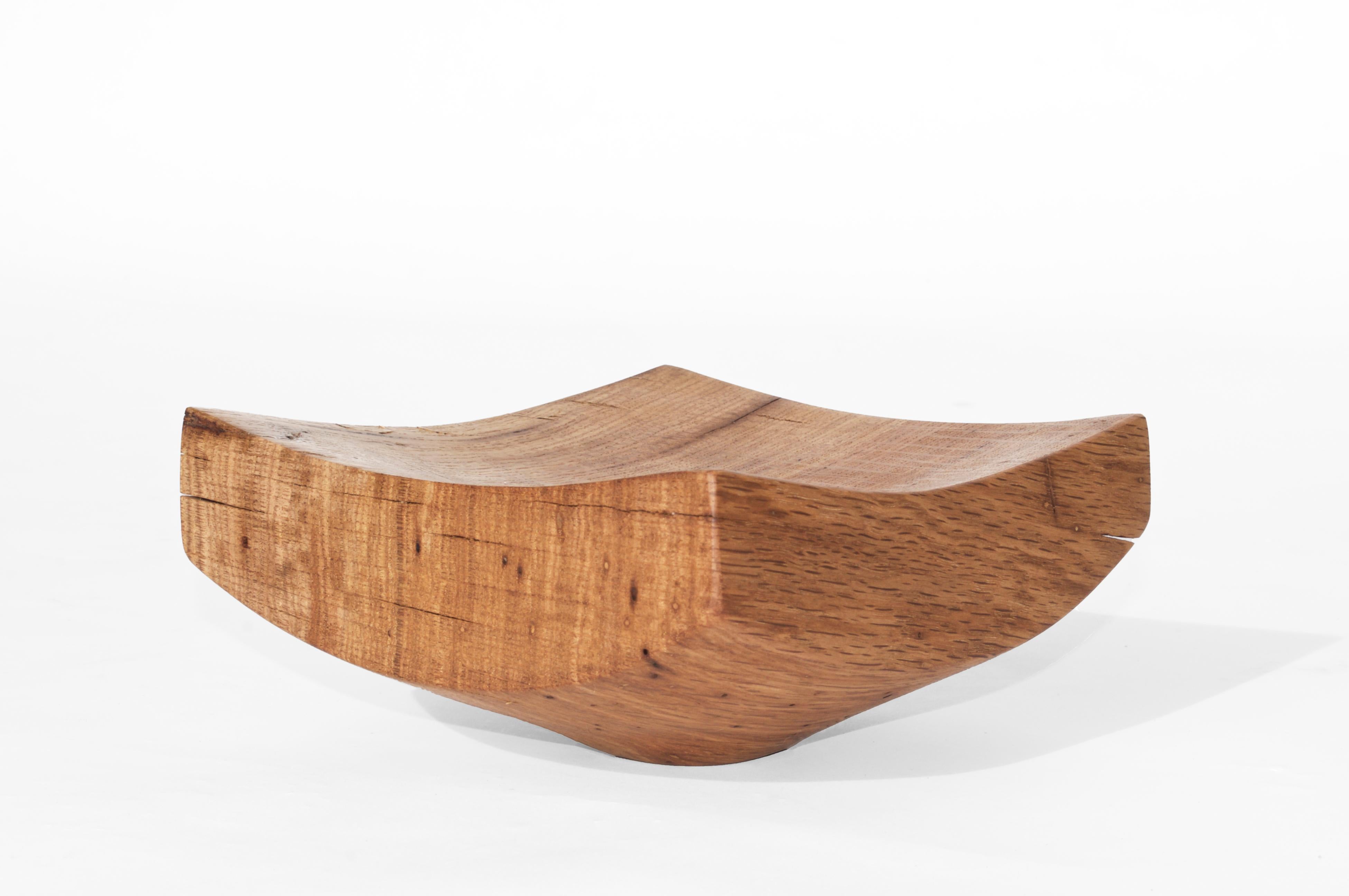V21244 Recipiente de madera de roble natural by Jörg Pietschmann Roble en venta