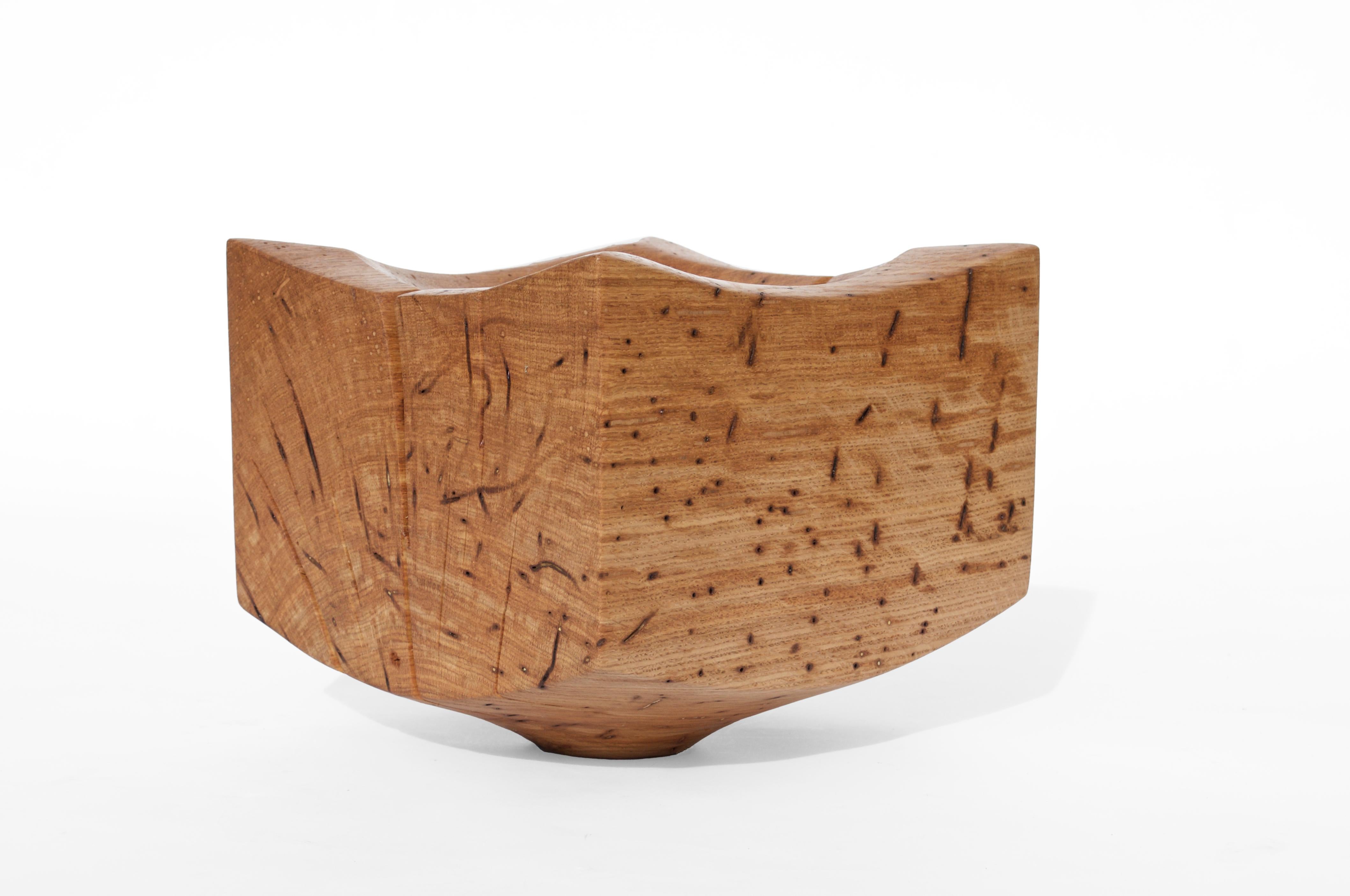 V21254 Vaso in Oak Wood naturale di Jörg Pietschmann in vendita 3