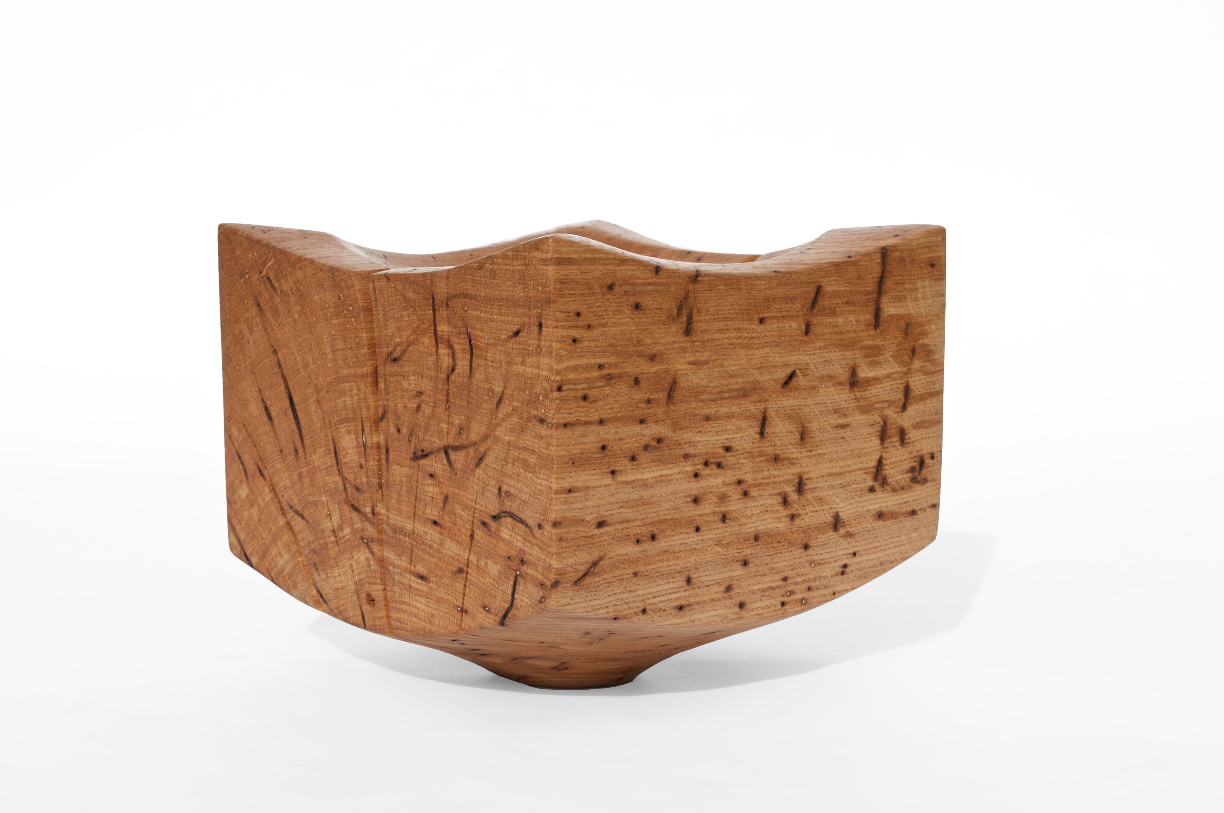 V21254 Vaso in Oak Wood naturale di Jörg Pietschmann in vendita 4