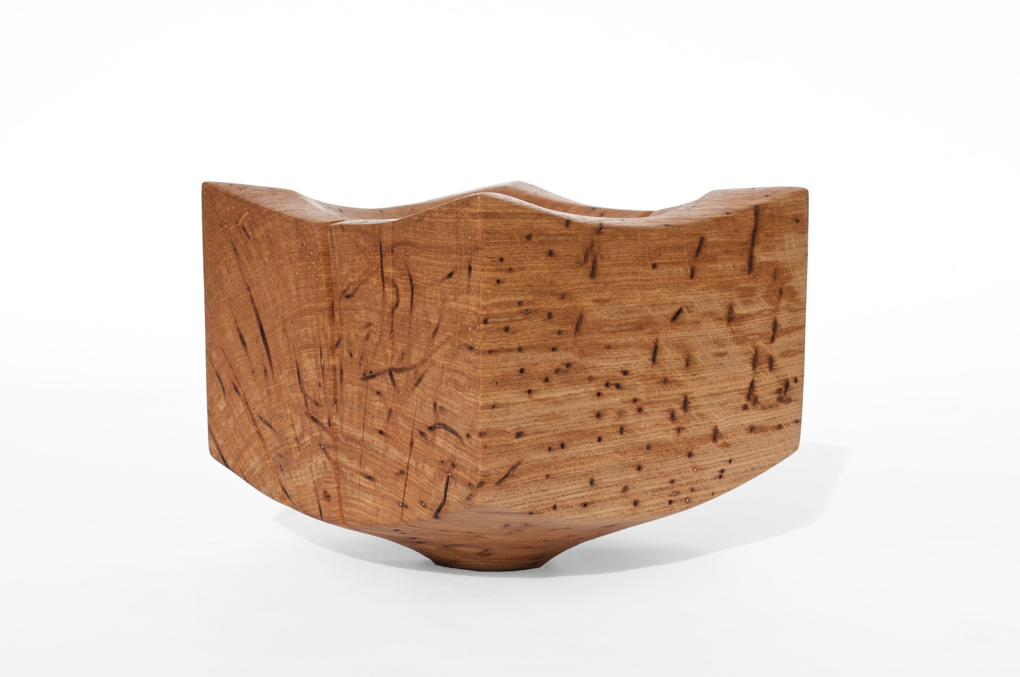 V21254 Vaso in Oak Wood naturale di Jörg Pietschmann in vendita 5