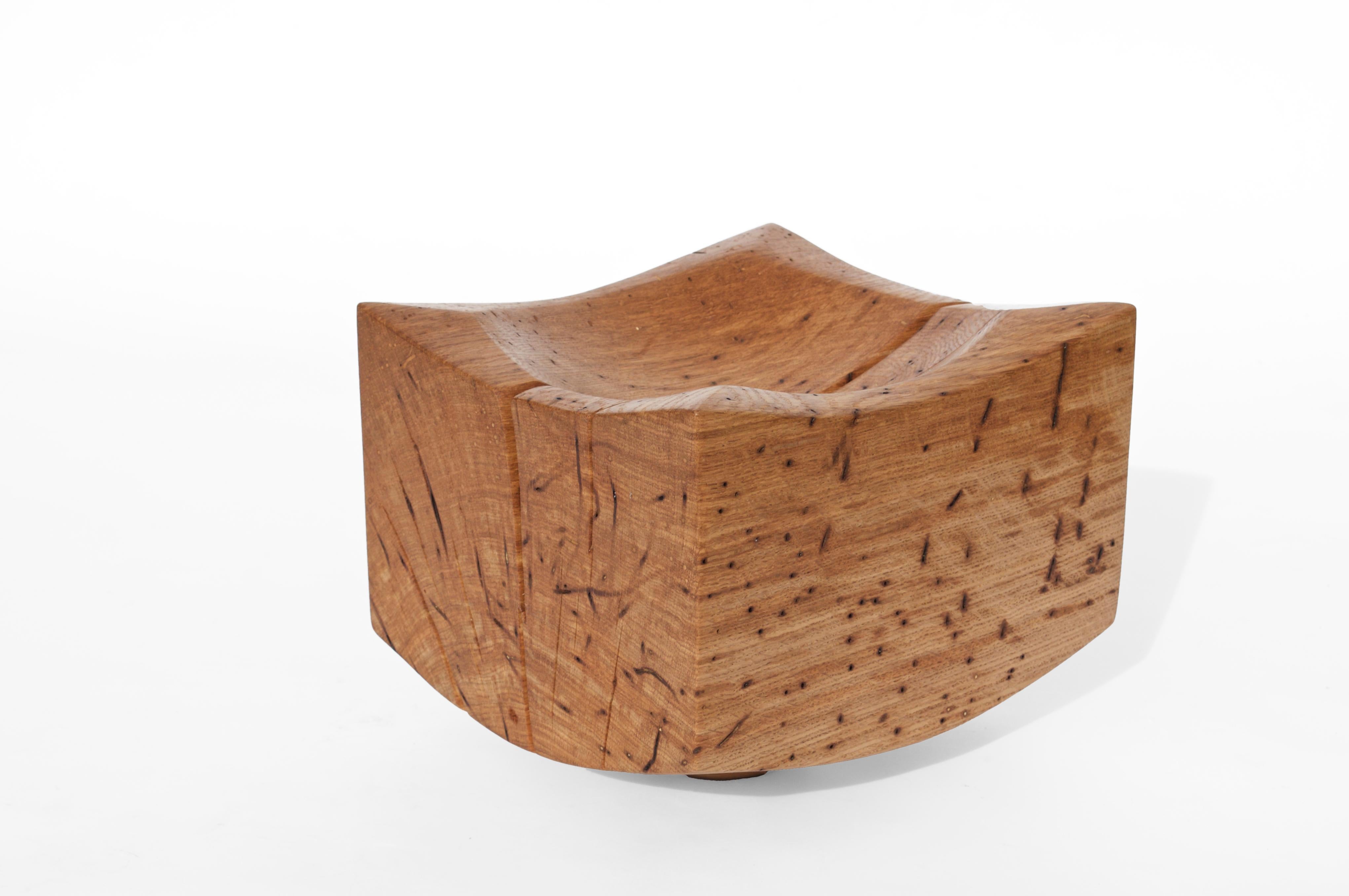V21254 Vaso in Oak Wood naturale di Jörg Pietschmann in vendita 6
