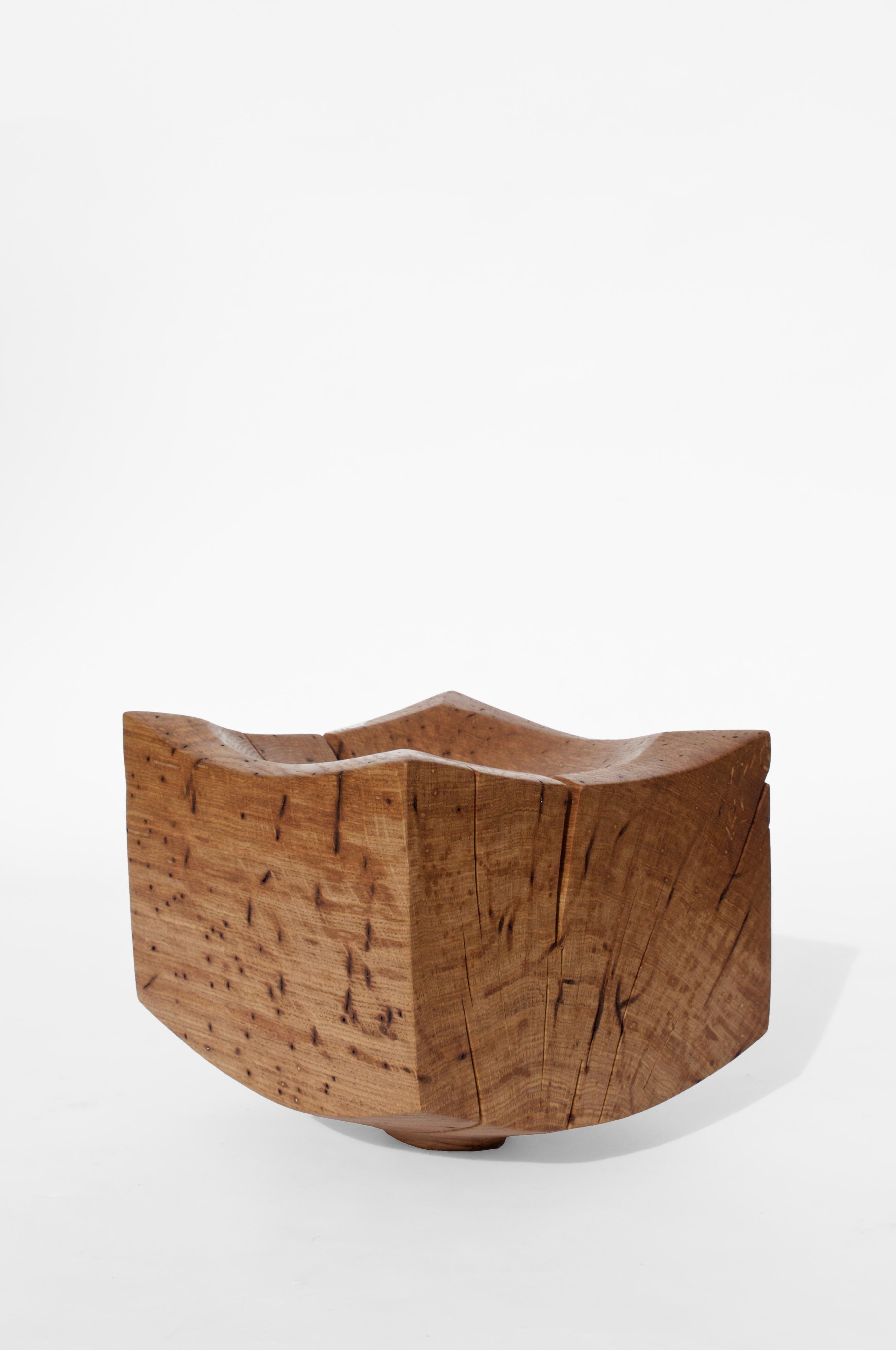 V21254 Vaso in Oak Wood naturale di Jörg Pietschmann in vendita 9