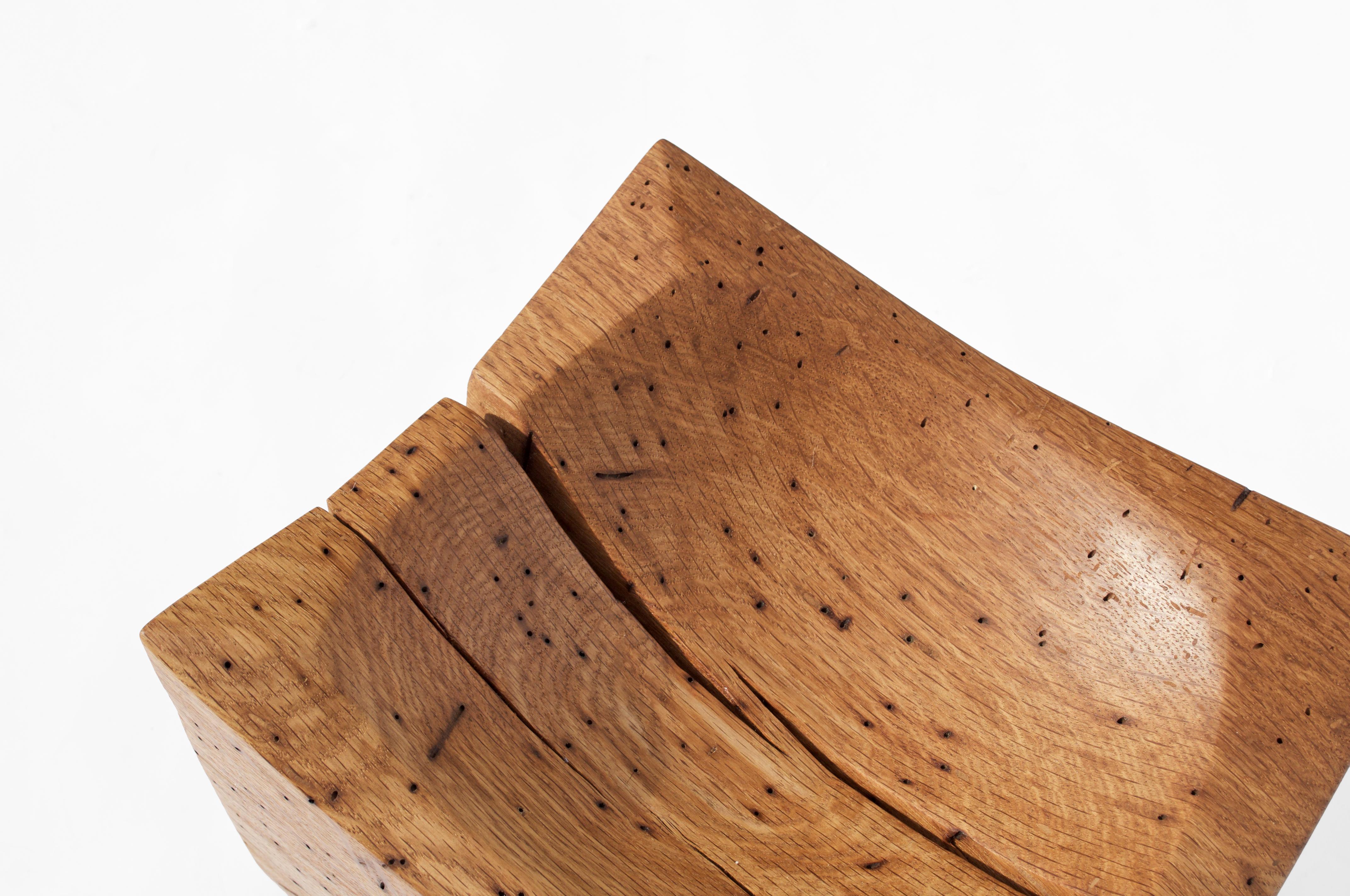 Postmoderno V21254 Vaso in Oak Wood naturale di Jörg Pietschmann in vendita