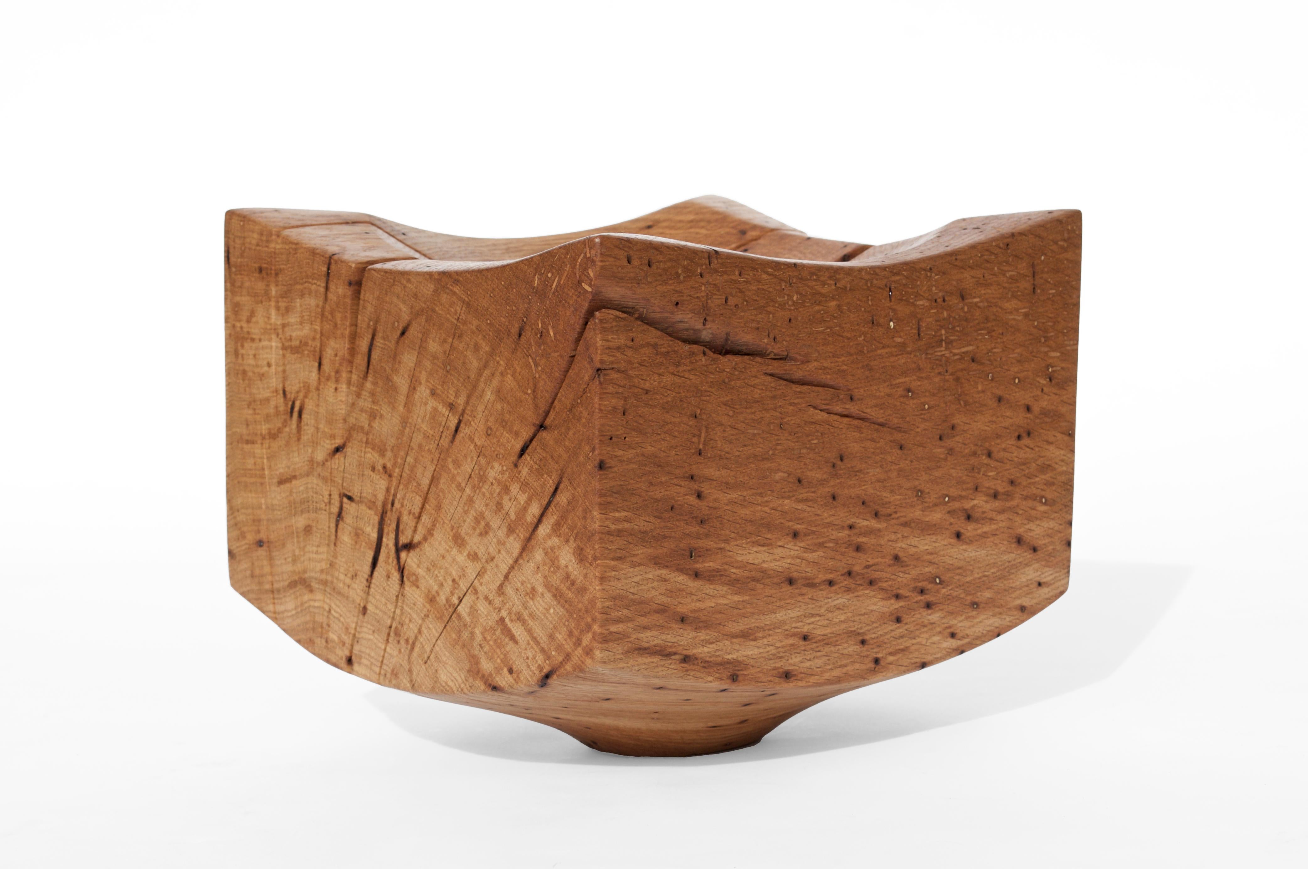 Quercia V21254 Vaso in Oak Wood naturale di Jörg Pietschmann in vendita