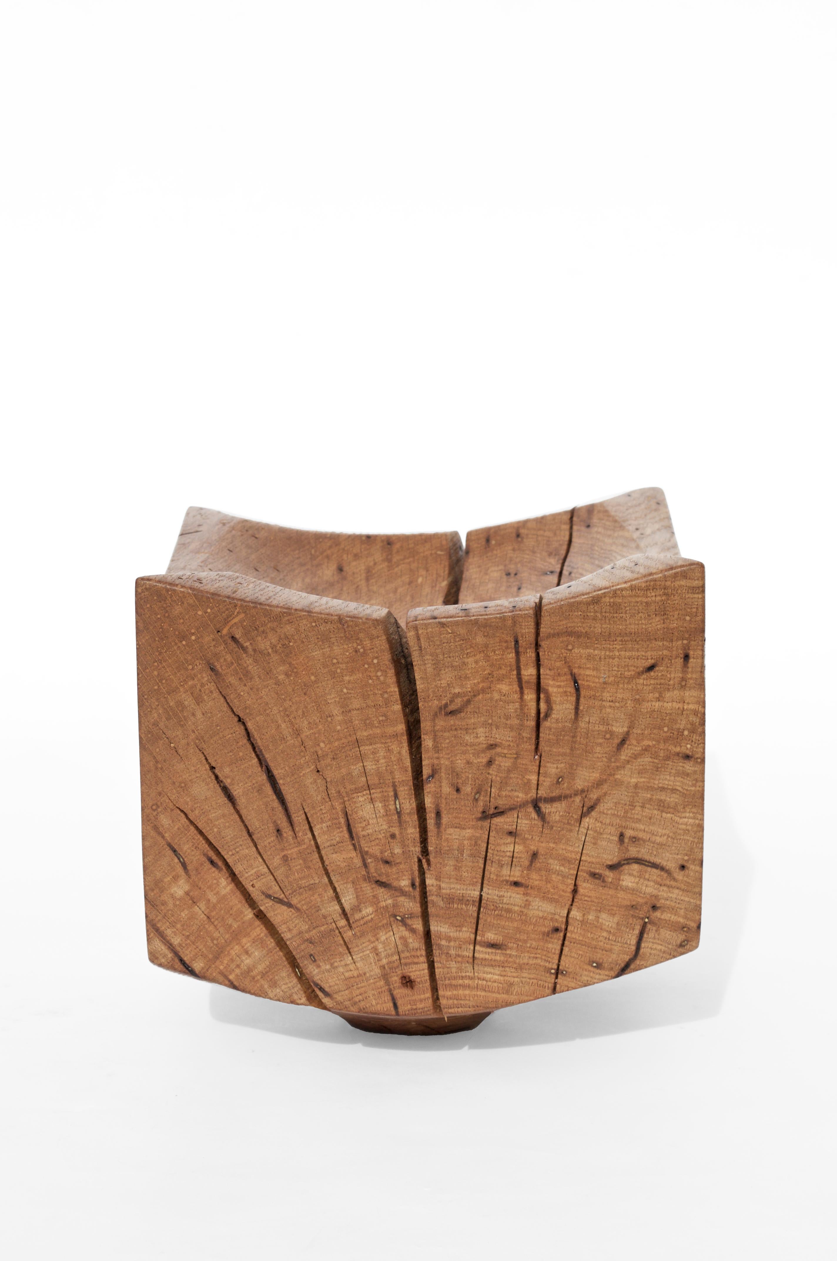 V21254 Vaso in Oak Wood naturale di Jörg Pietschmann in vendita 1