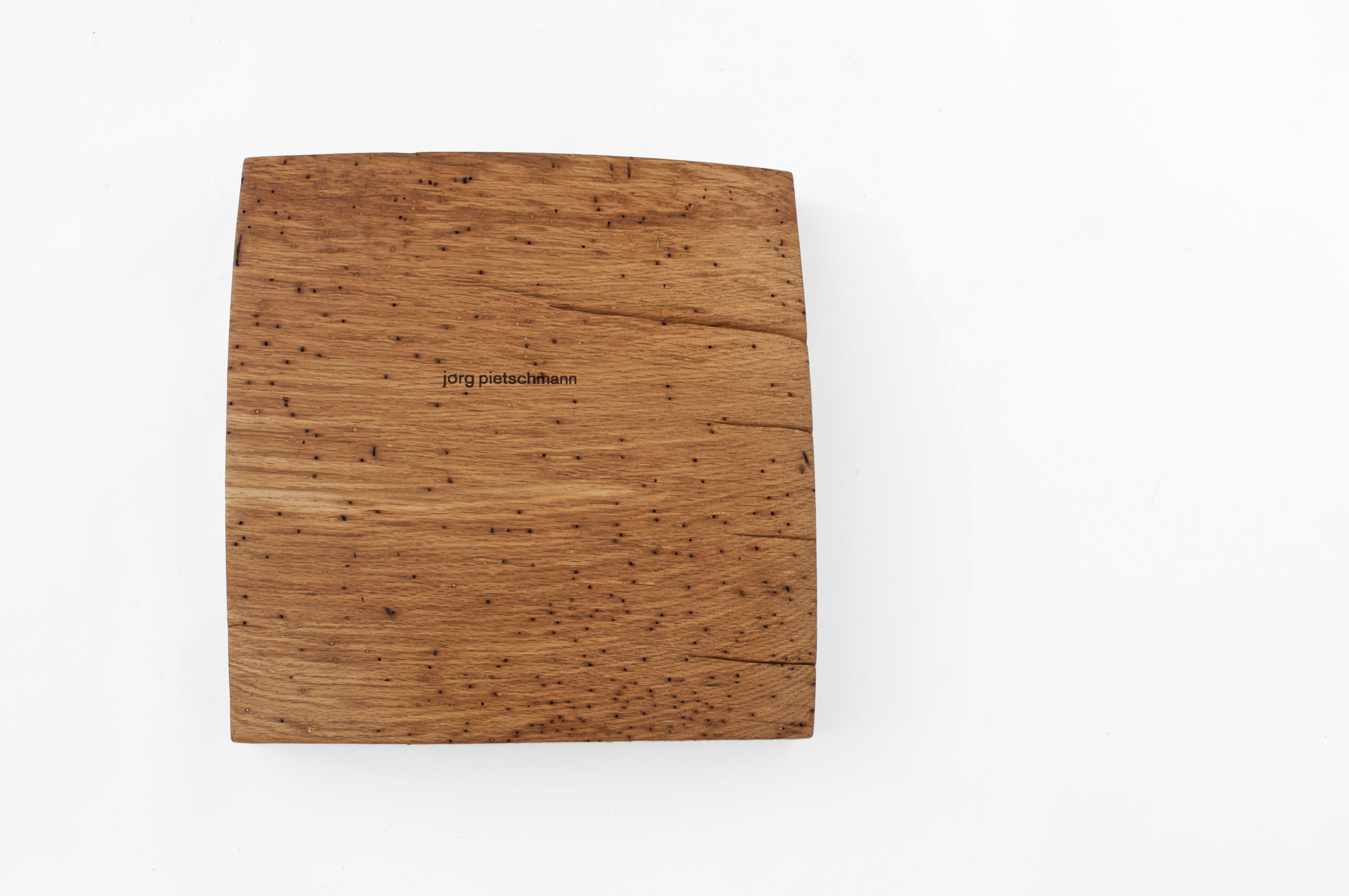 Altro V21284 Vaso in Oak Wood naturale di Jörg Pietschmann in vendita