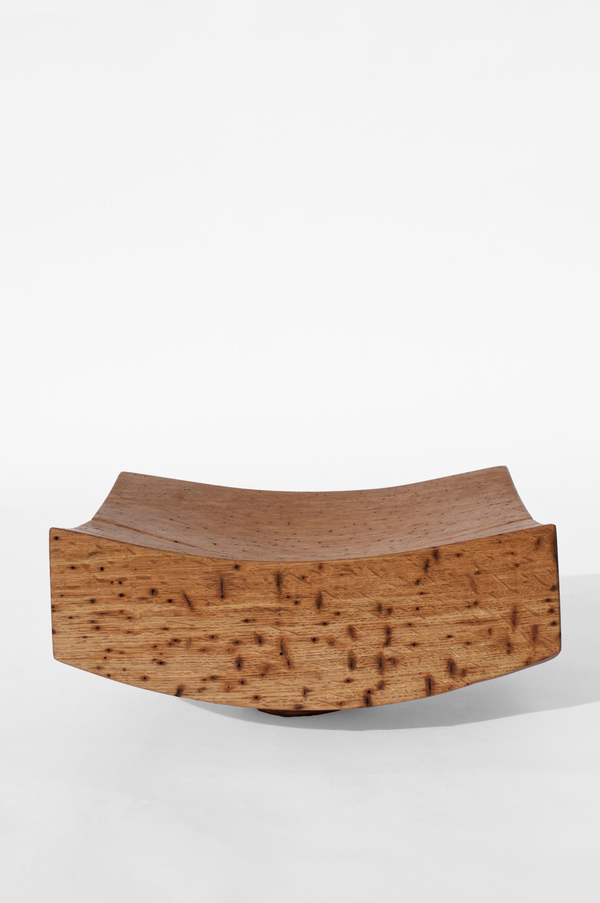 V21304 Vaso in Oak Wood naturale di Jörg Pietschmann in vendita 5