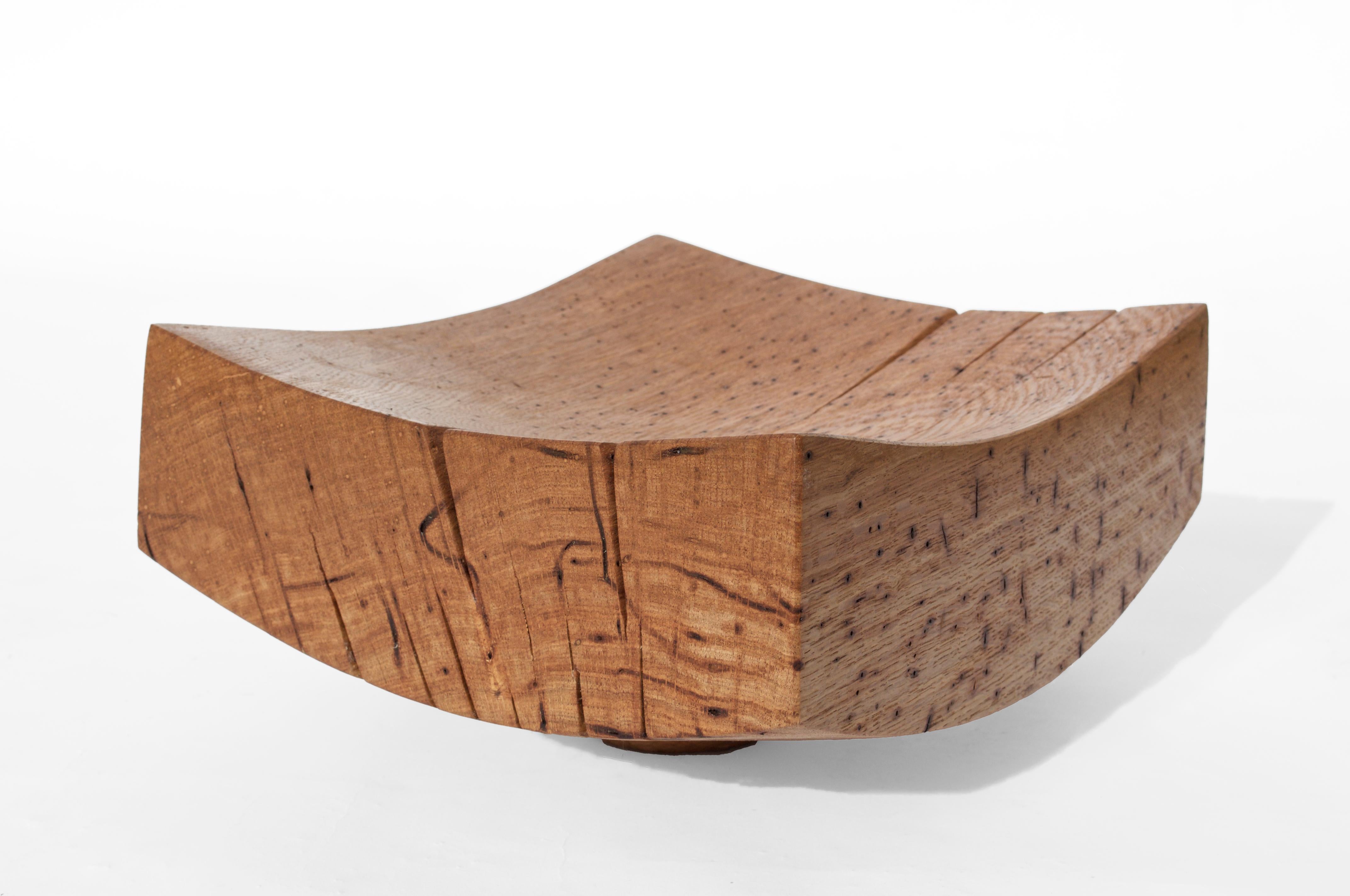 Altro V21304 Vaso in Oak Wood naturale di Jörg Pietschmann in vendita