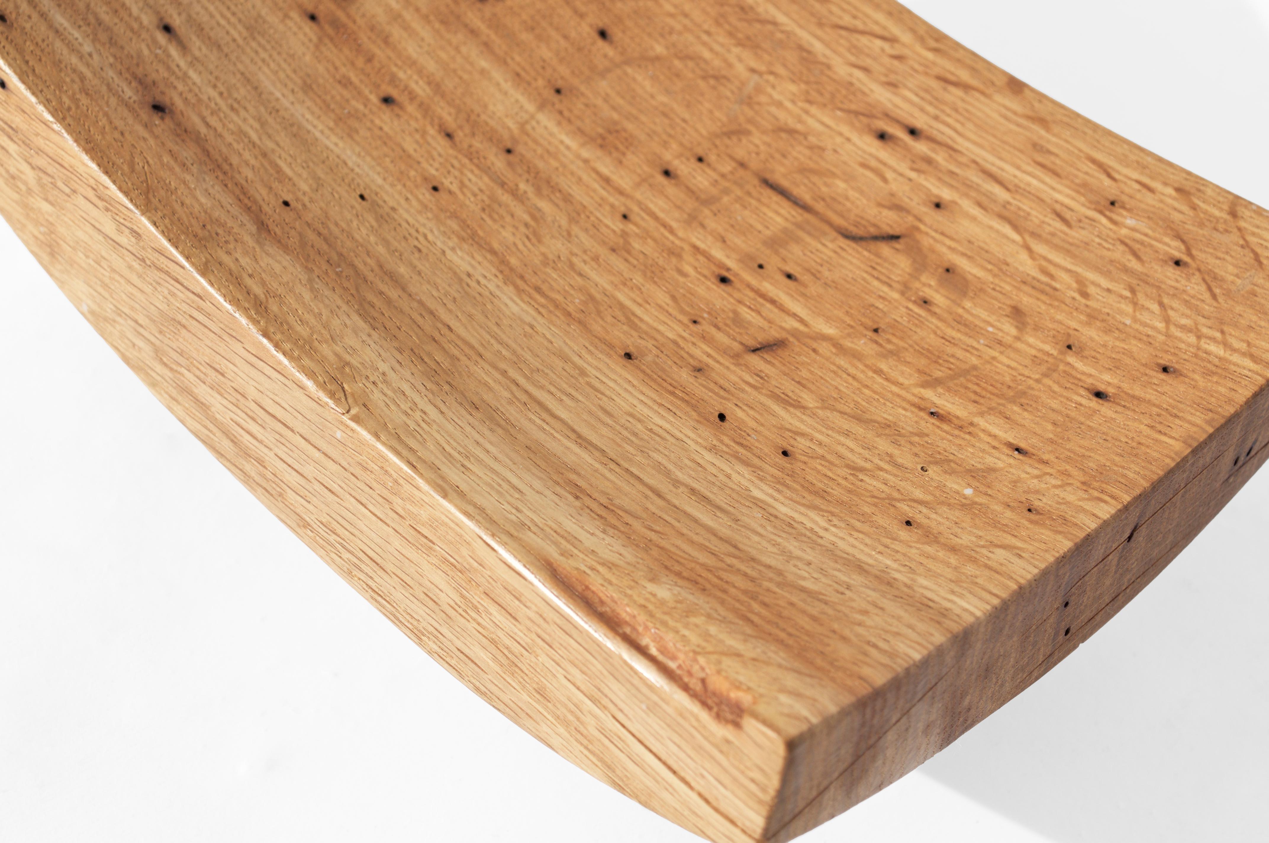 Tedesco V21324 Vaso in Oak Wood naturale di Jörg Pietschmann in vendita