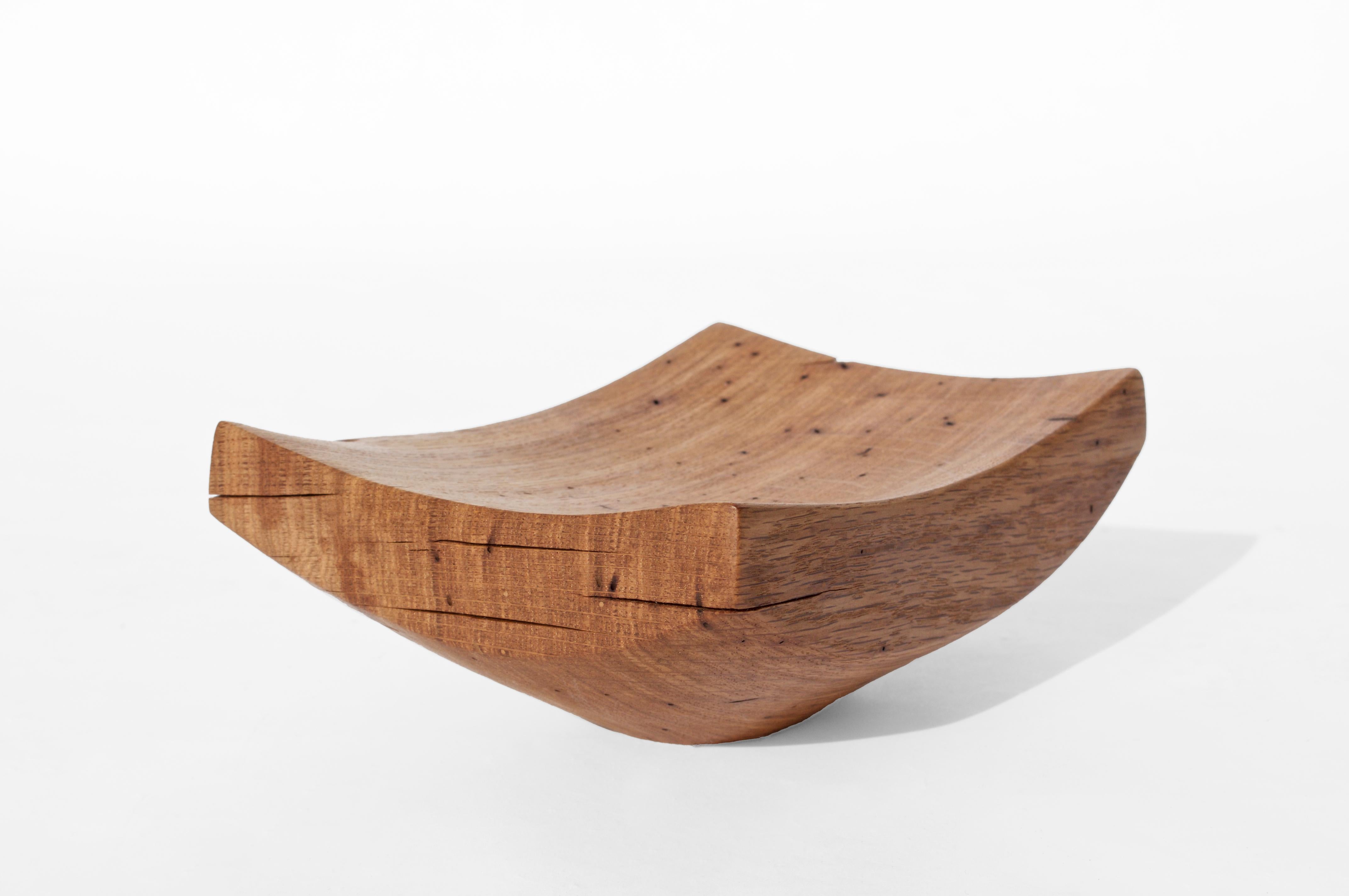 XXI secolo e contemporaneo V21324 Vaso in Oak Wood naturale di Jörg Pietschmann in vendita