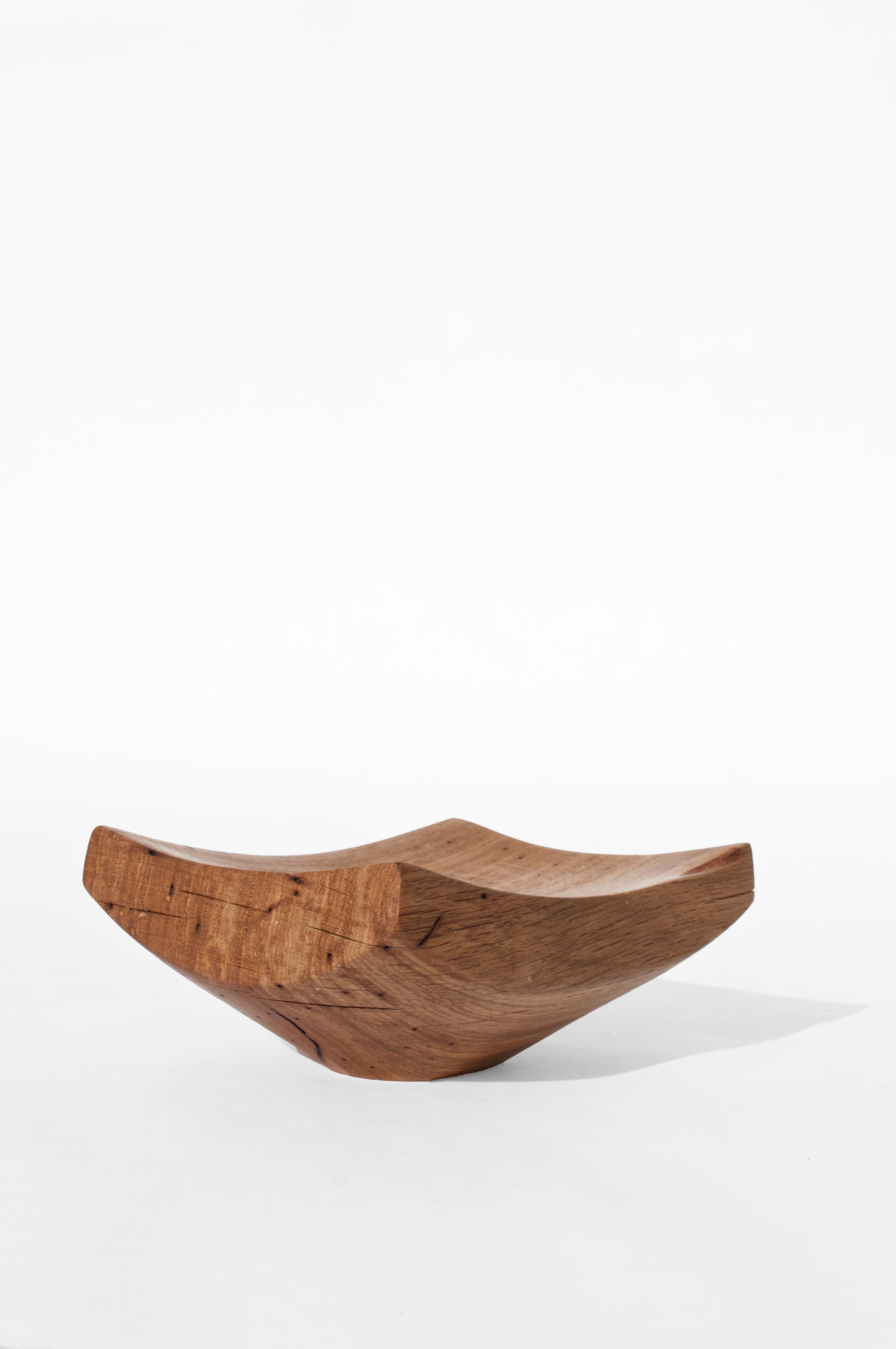 V21324 Vaso in Oak Wood naturale di Jörg Pietschmann in vendita 1